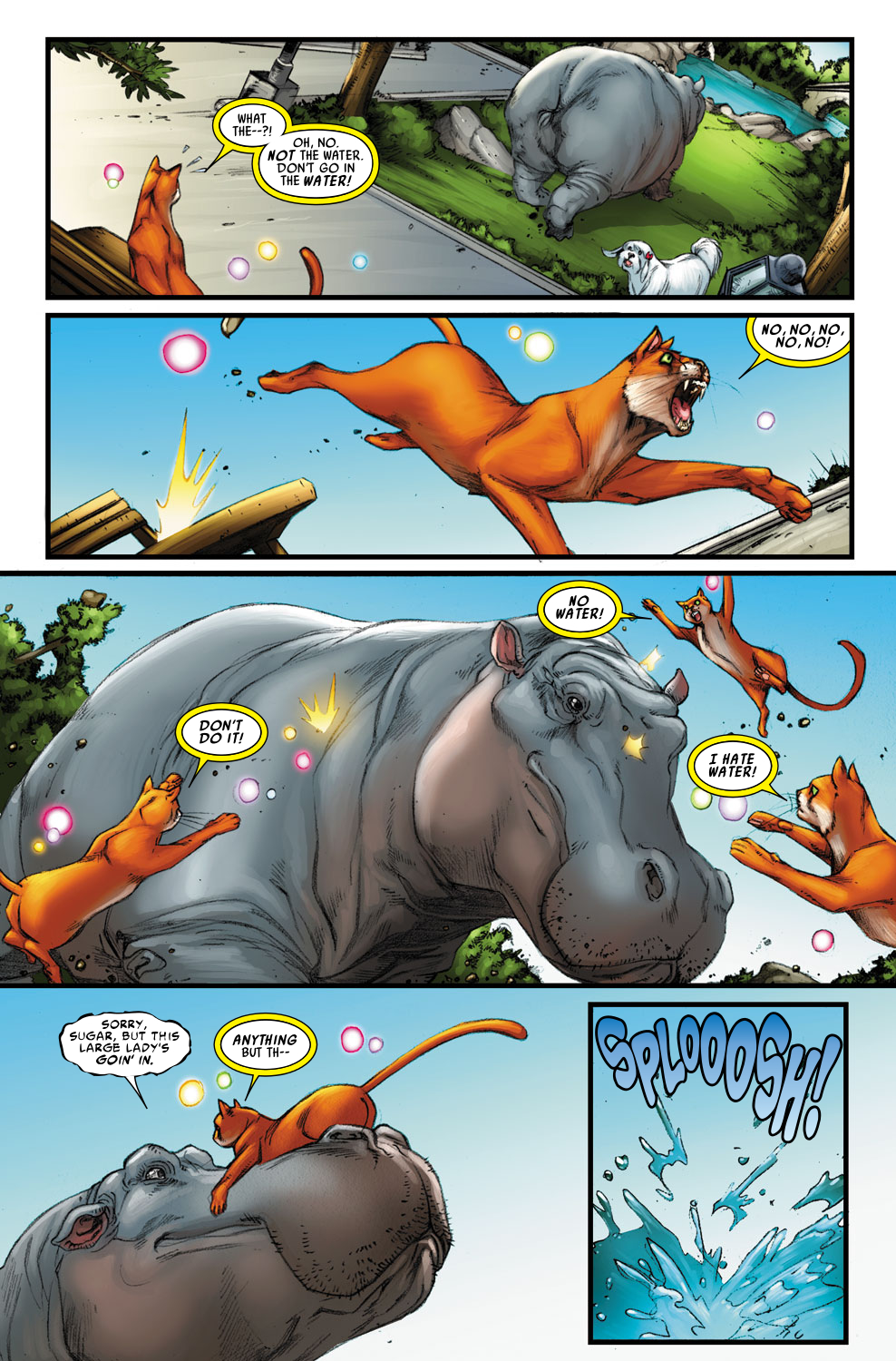 Read online Lockjaw And The Pet Avengers Unleashed comic -  Issue #1 - 8