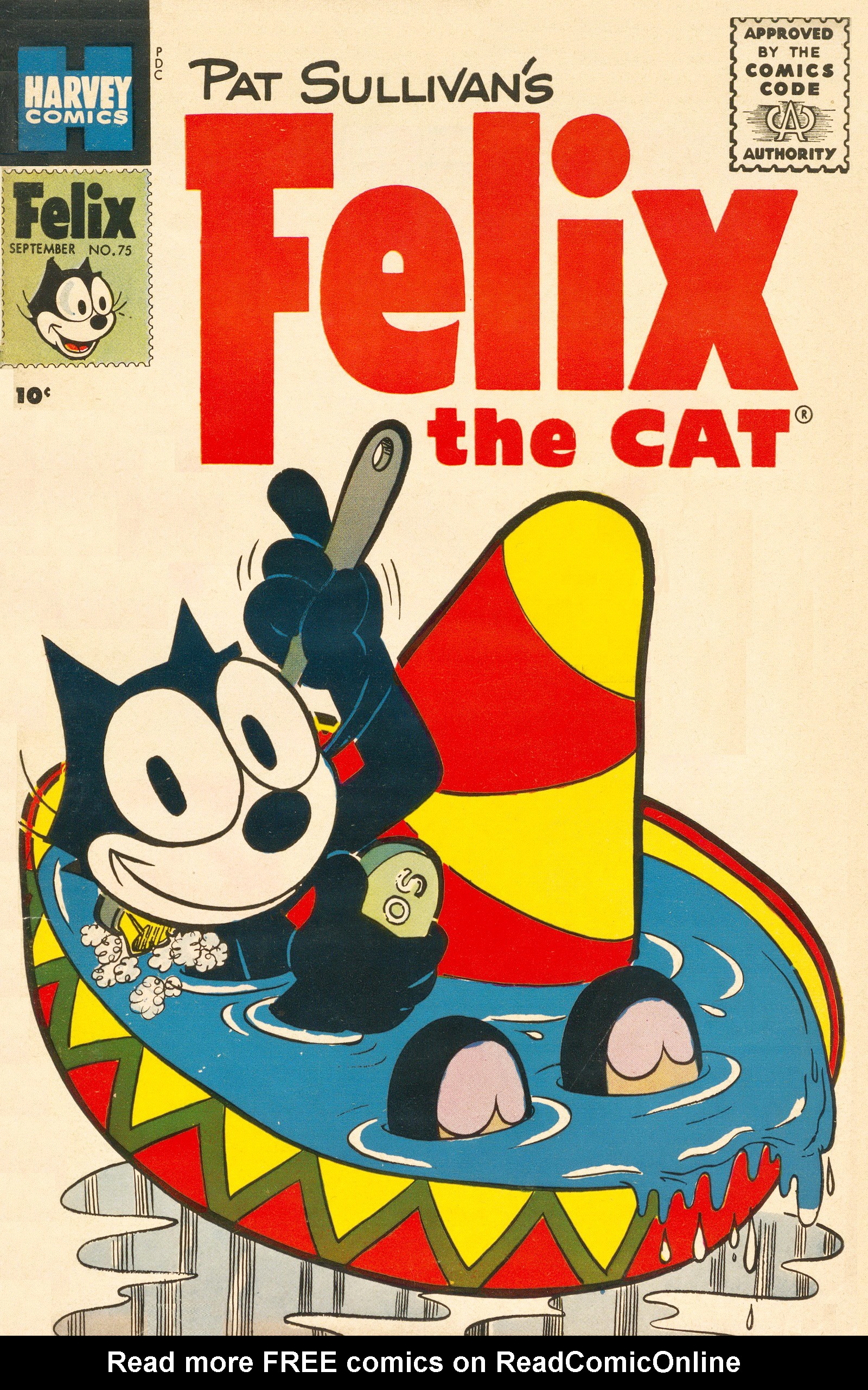 Read online Felix the Cat (1955) comic -  Issue #75 - 1