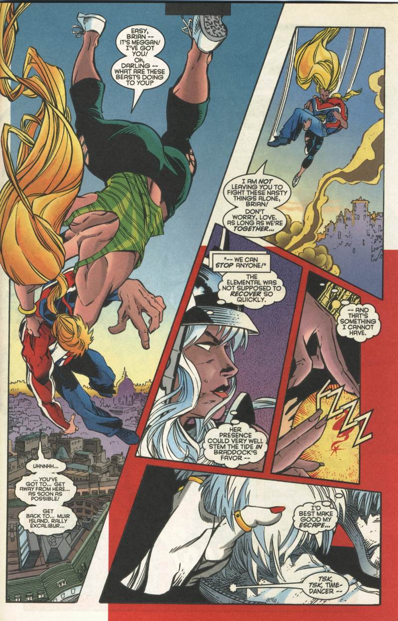 Read online Excalibur (1988) comic -  Issue #108 - 20