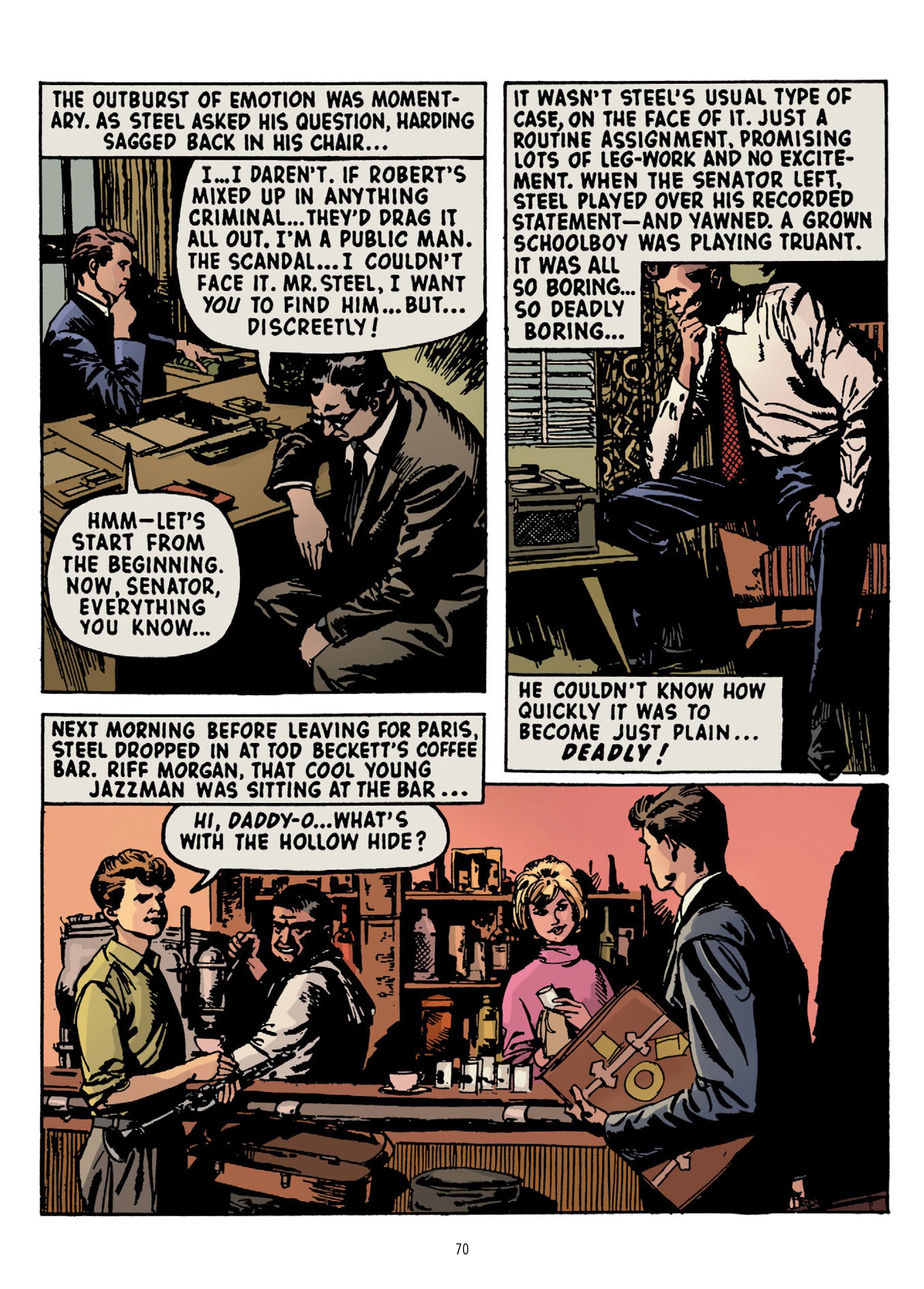 Read online The John Steel Files: Thriller Picture Library Special comic -  Issue # TPB - 72