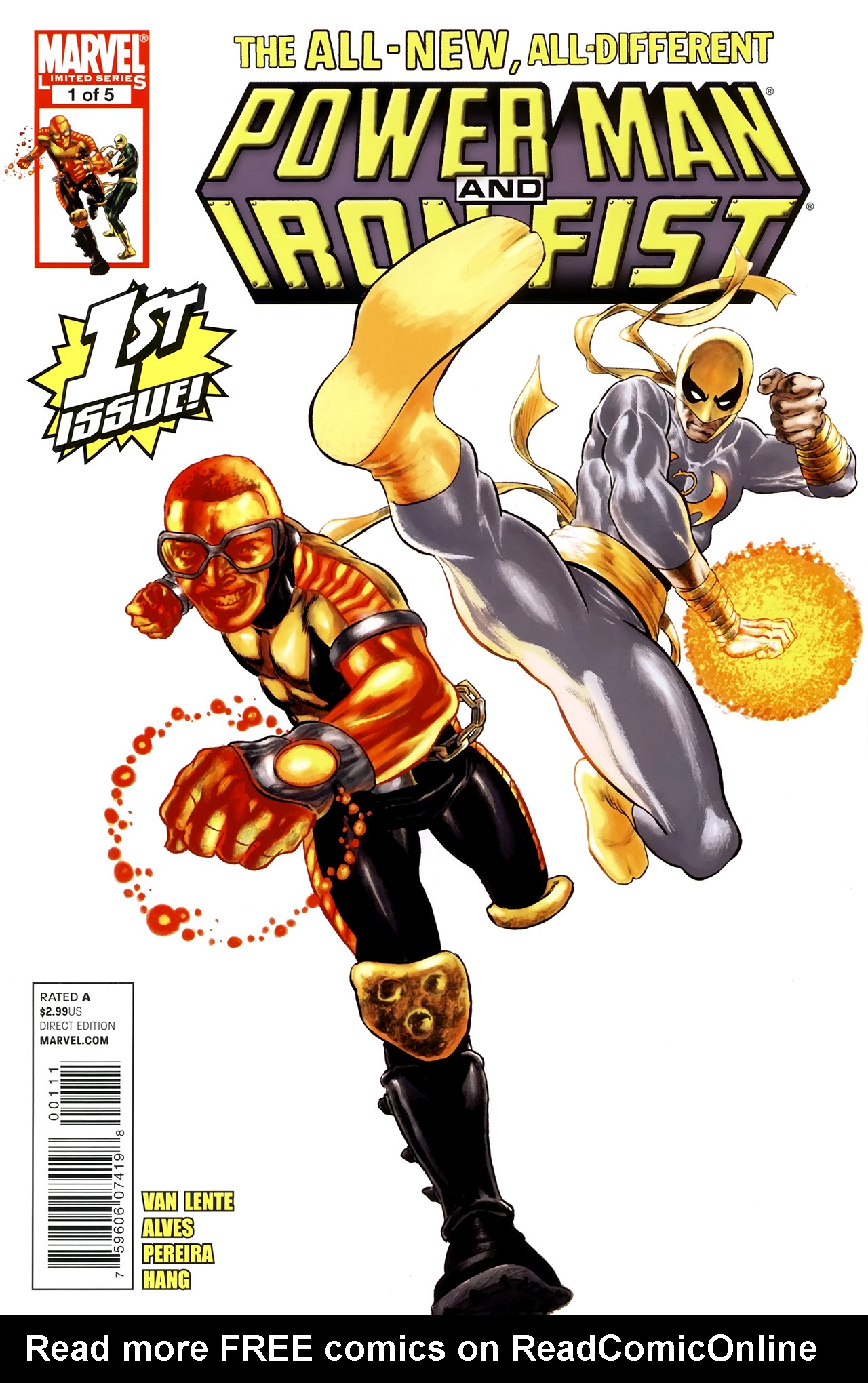 Read online Power Man and Iron Fist (2011) comic -  Issue #1 - 1