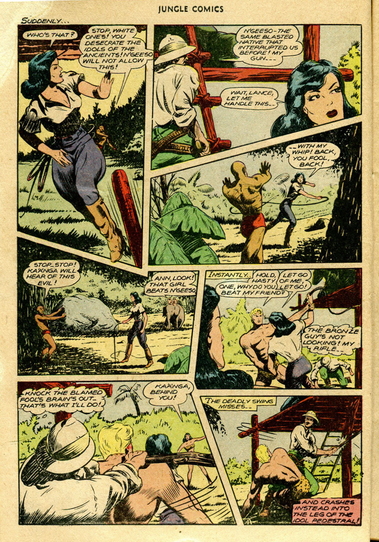 Read online Jungle Comics comic -  Issue #79 - 7