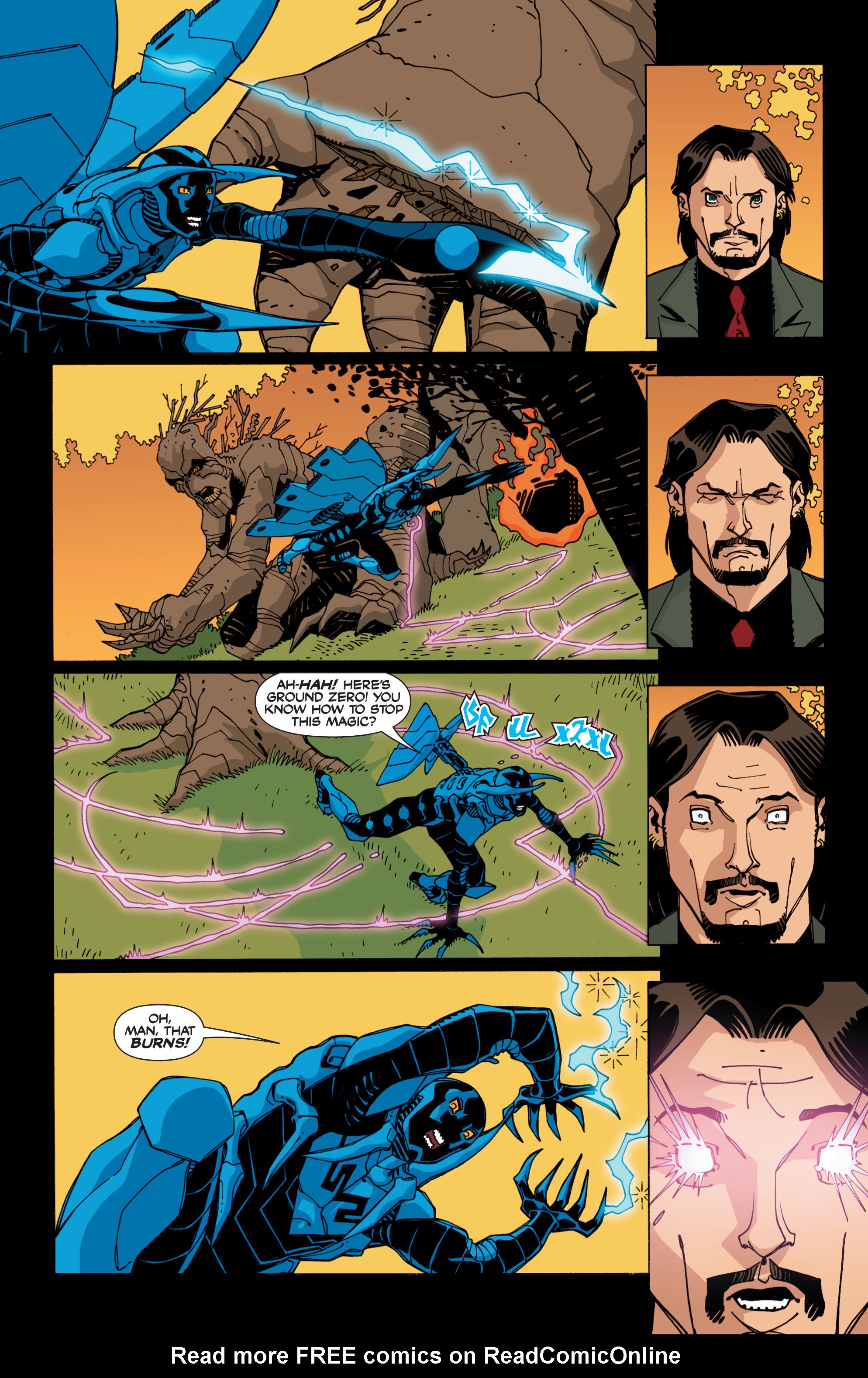Read online Blue Beetle (2006) comic -  Issue #4 - 21