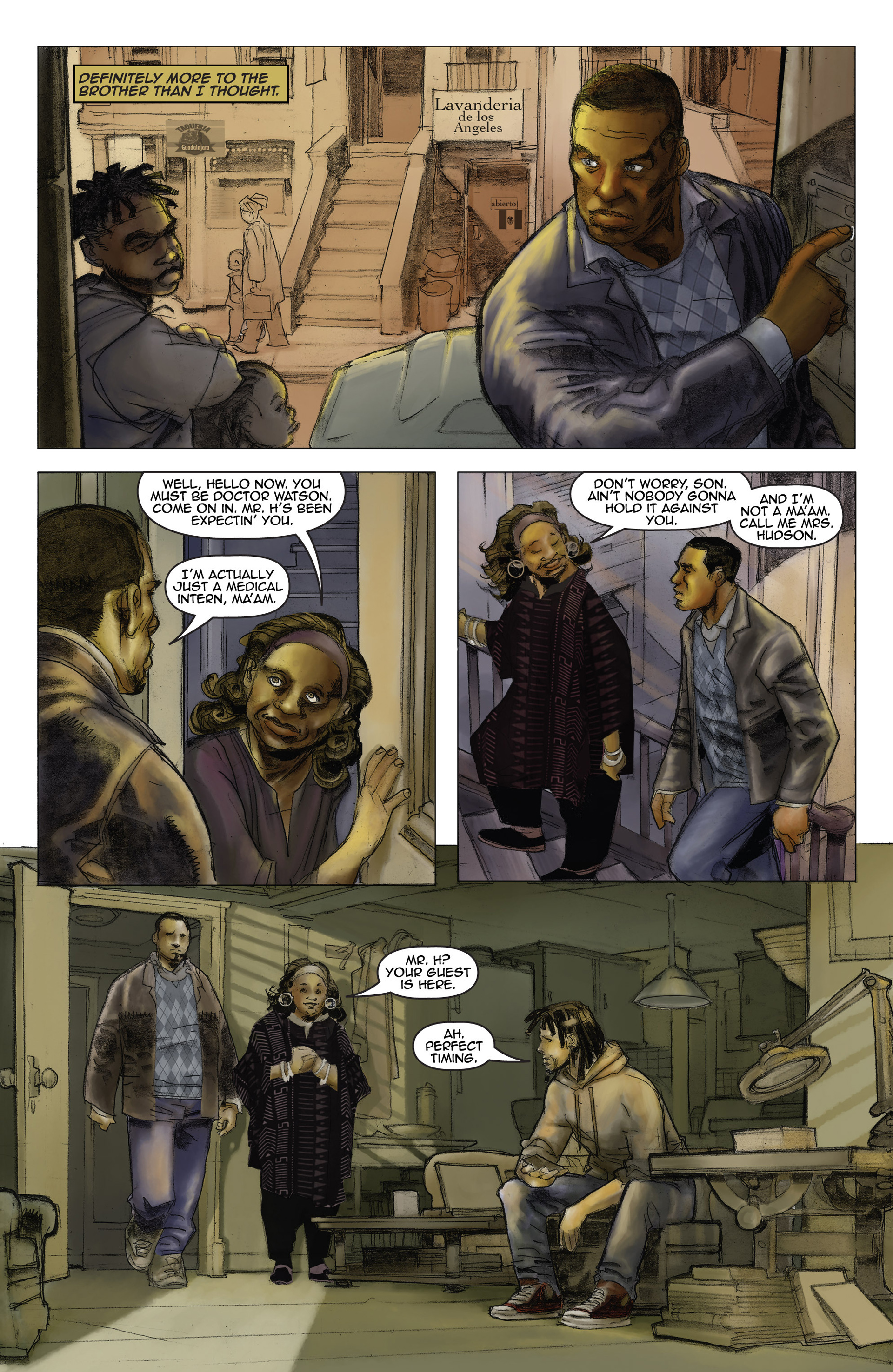 Read online Watson And Holmes comic -  Issue #1 - 13