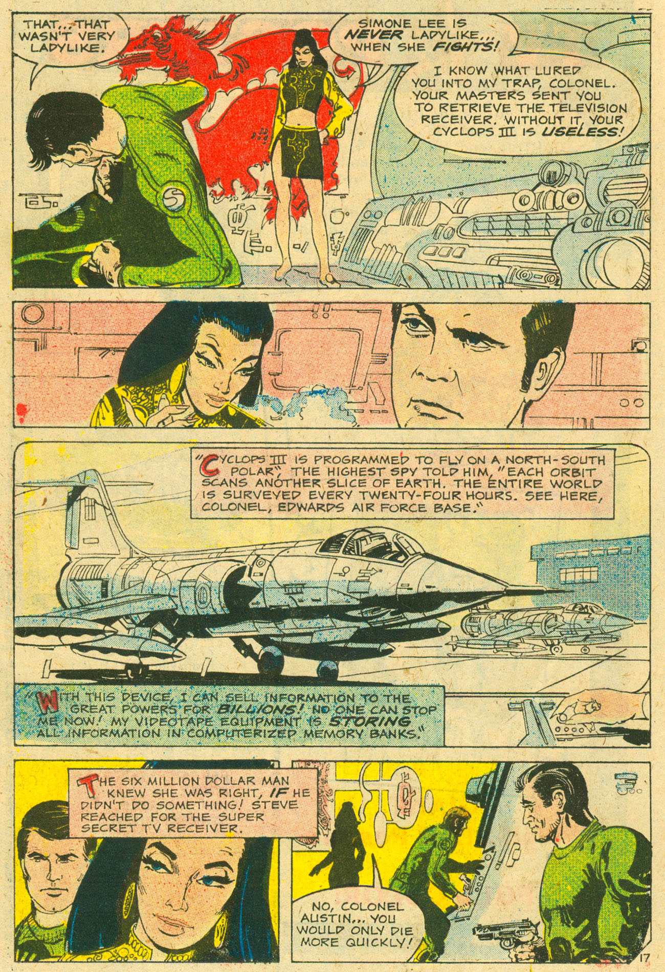 Read online The Six Million Dollar Man [comic] comic -  Issue #6 - 24