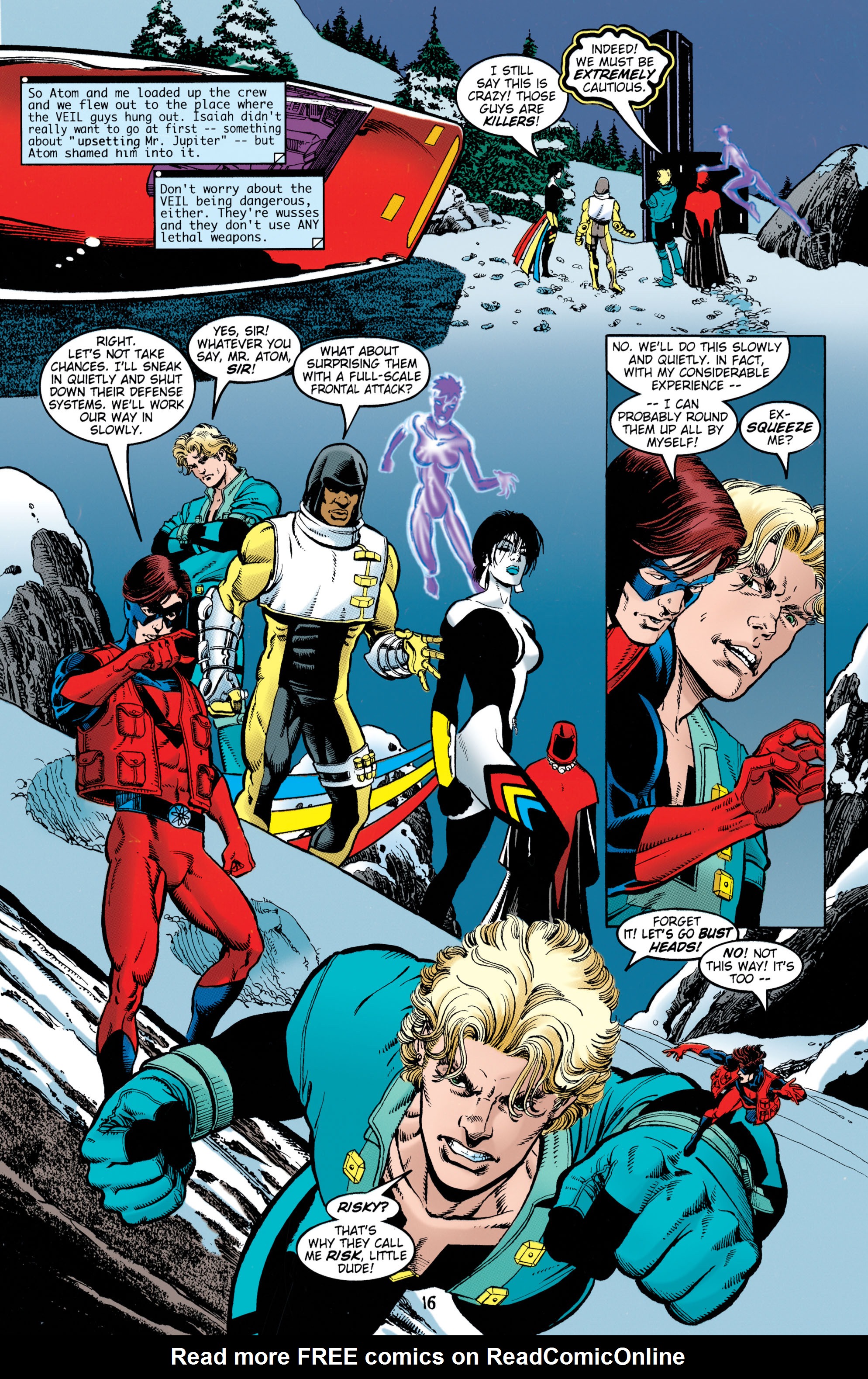 Read online Teen Titans (1996) comic -  Issue #6 - 16