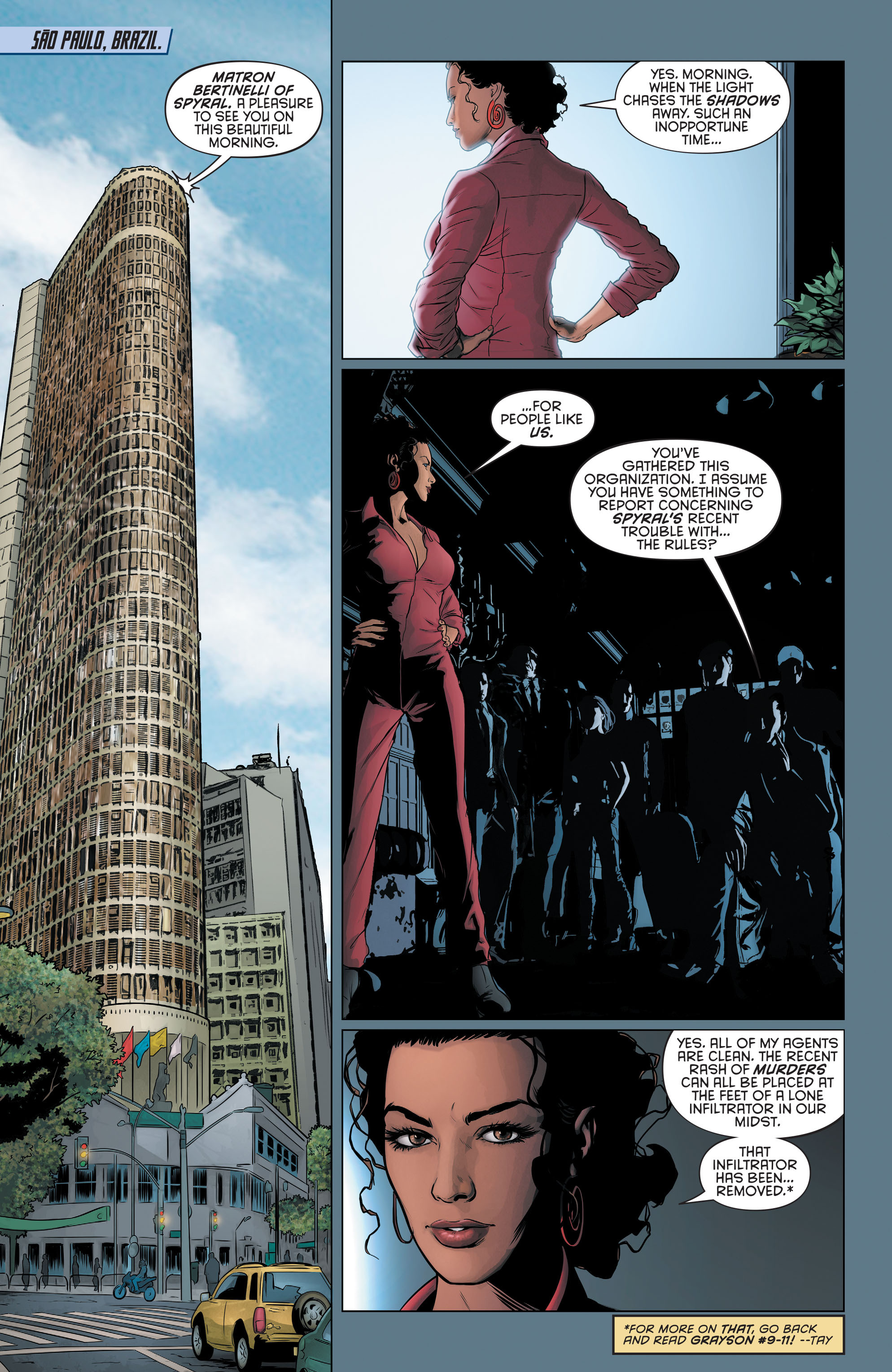 Read online Grayson comic -  Issue #13 - 18