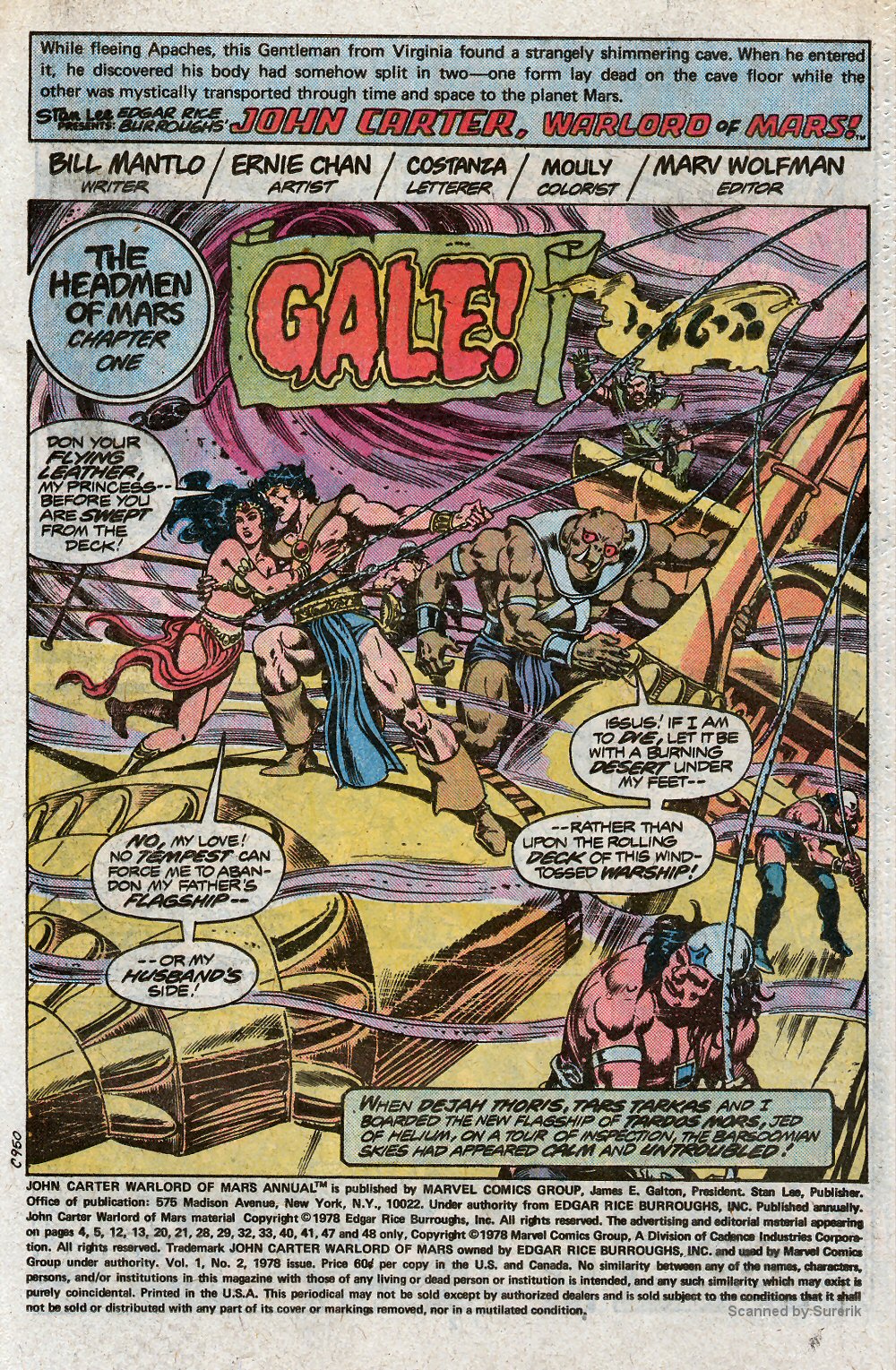John Carter Warlord of Mars _Annual 2 #2 - English 3