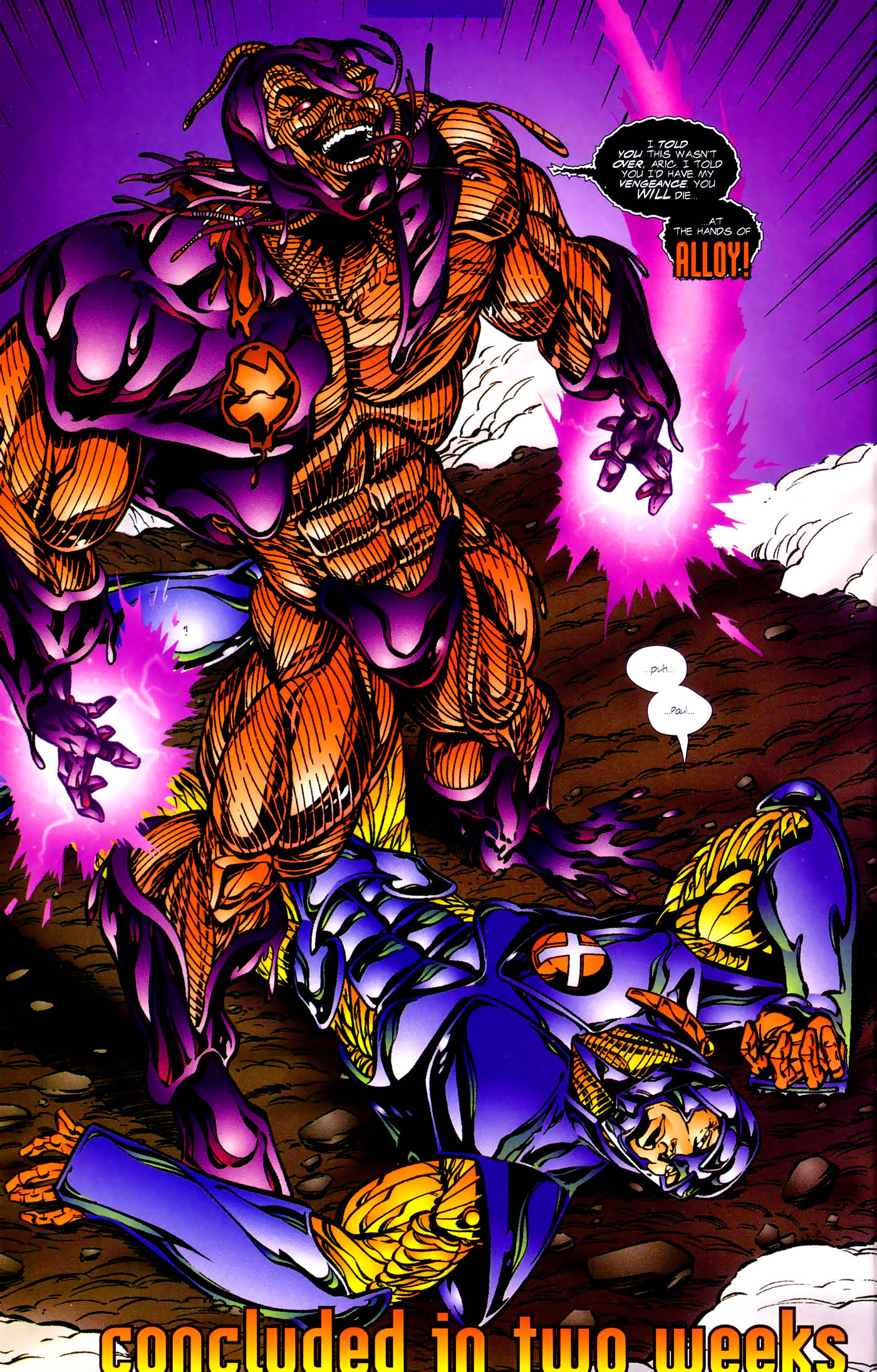 Read online X-O Manowar (1992) comic -  Issue #50 - X - 25