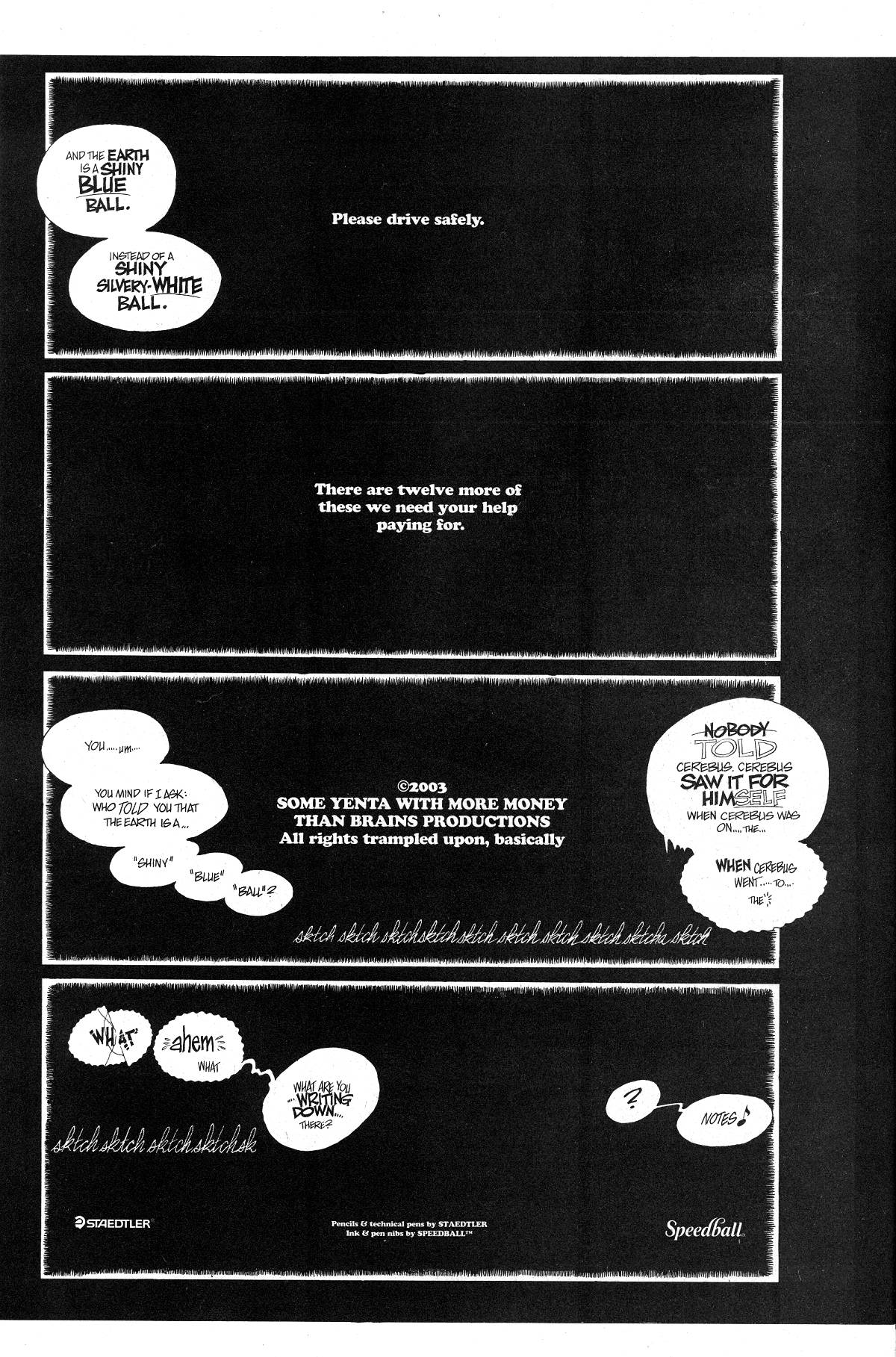 Read online Cerebus comic -  Issue #288 - 6
