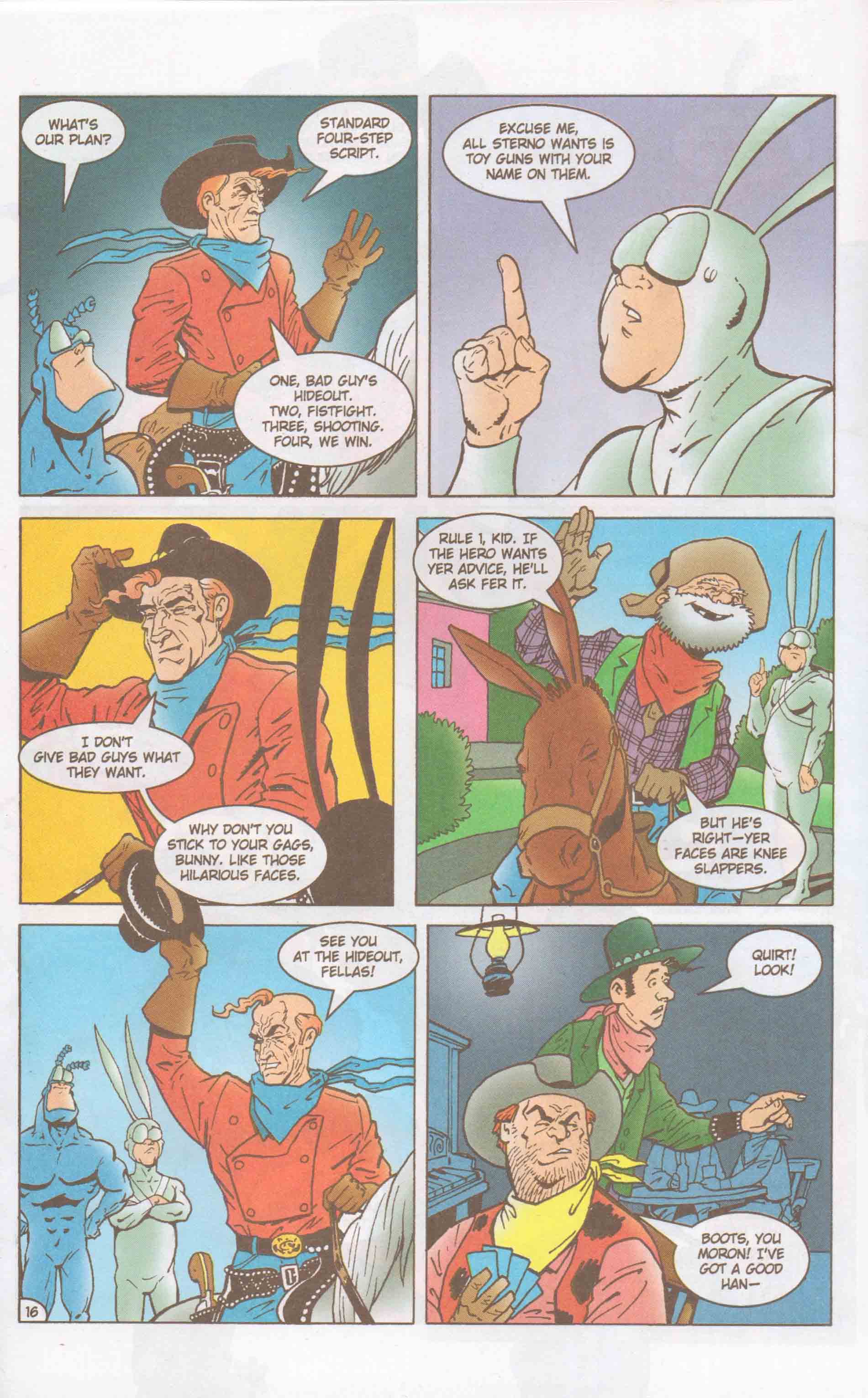 Read online The Tick: Big Red-N-Green Christmas Spectacle comic -  Issue # Full - 18