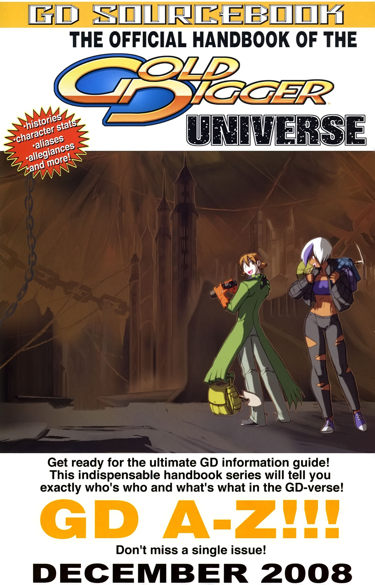 Read online Gold Digger Sourcebook: The Official Handbook of the GD Universe comic -  Issue #22 - 33