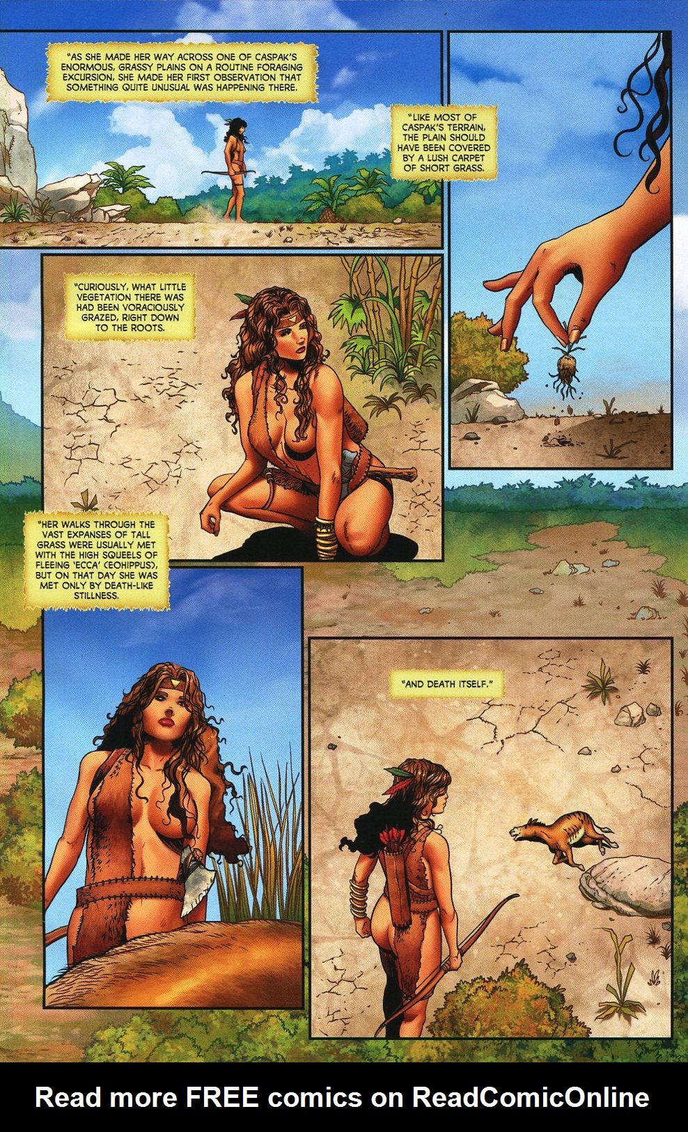 Read online Edgar Rice Burroughs: The Land That Time Forgot: See-Ta the Savage comic -  Issue #1 - 7
