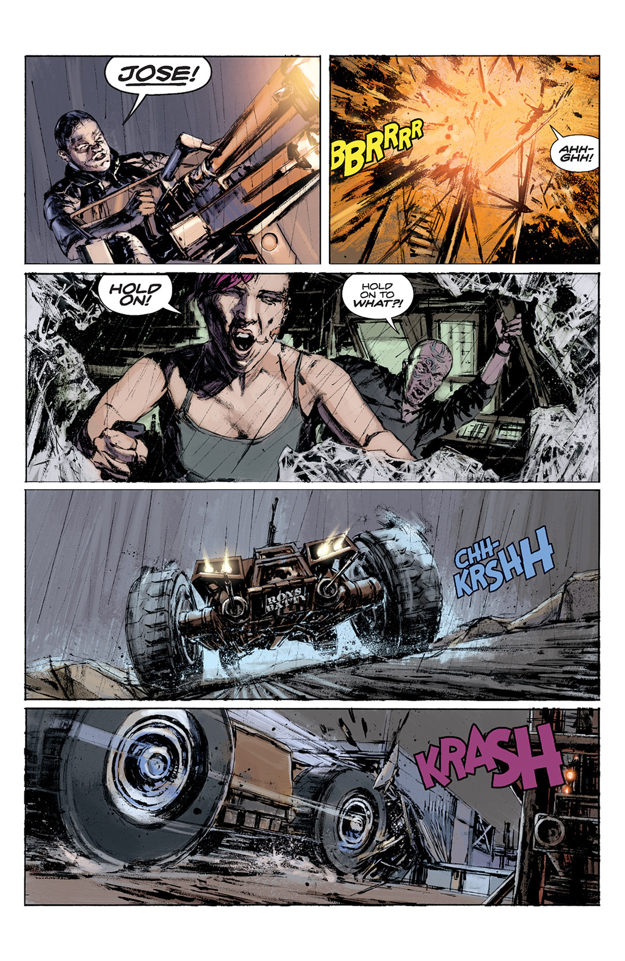 Read online Exile to Babylon comic -  Issue #4 - 5