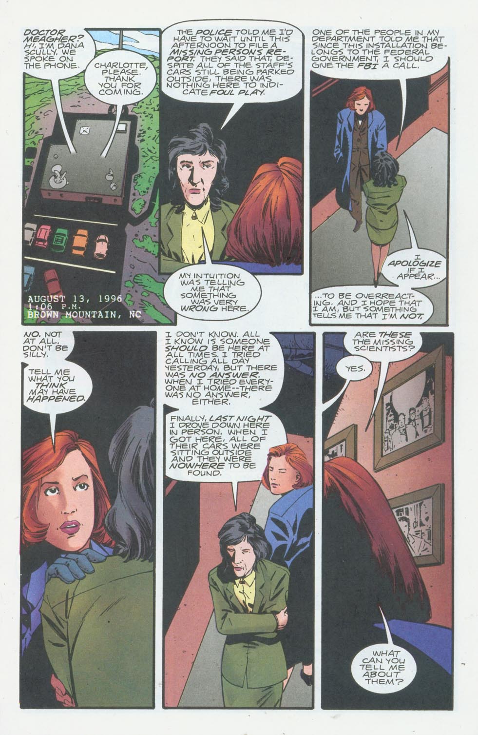 Read online The X-Files (1995) comic -  Issue #18 - 9