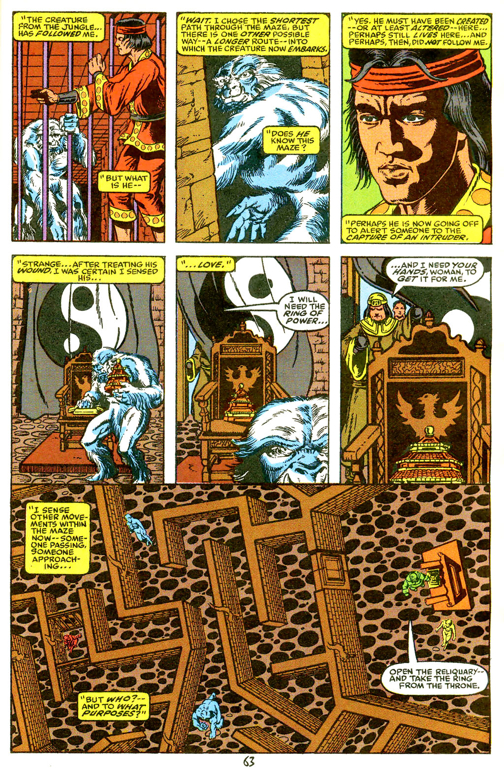 Read online Master of Kung Fu: Bleeding Black comic -  Issue # Full - 64