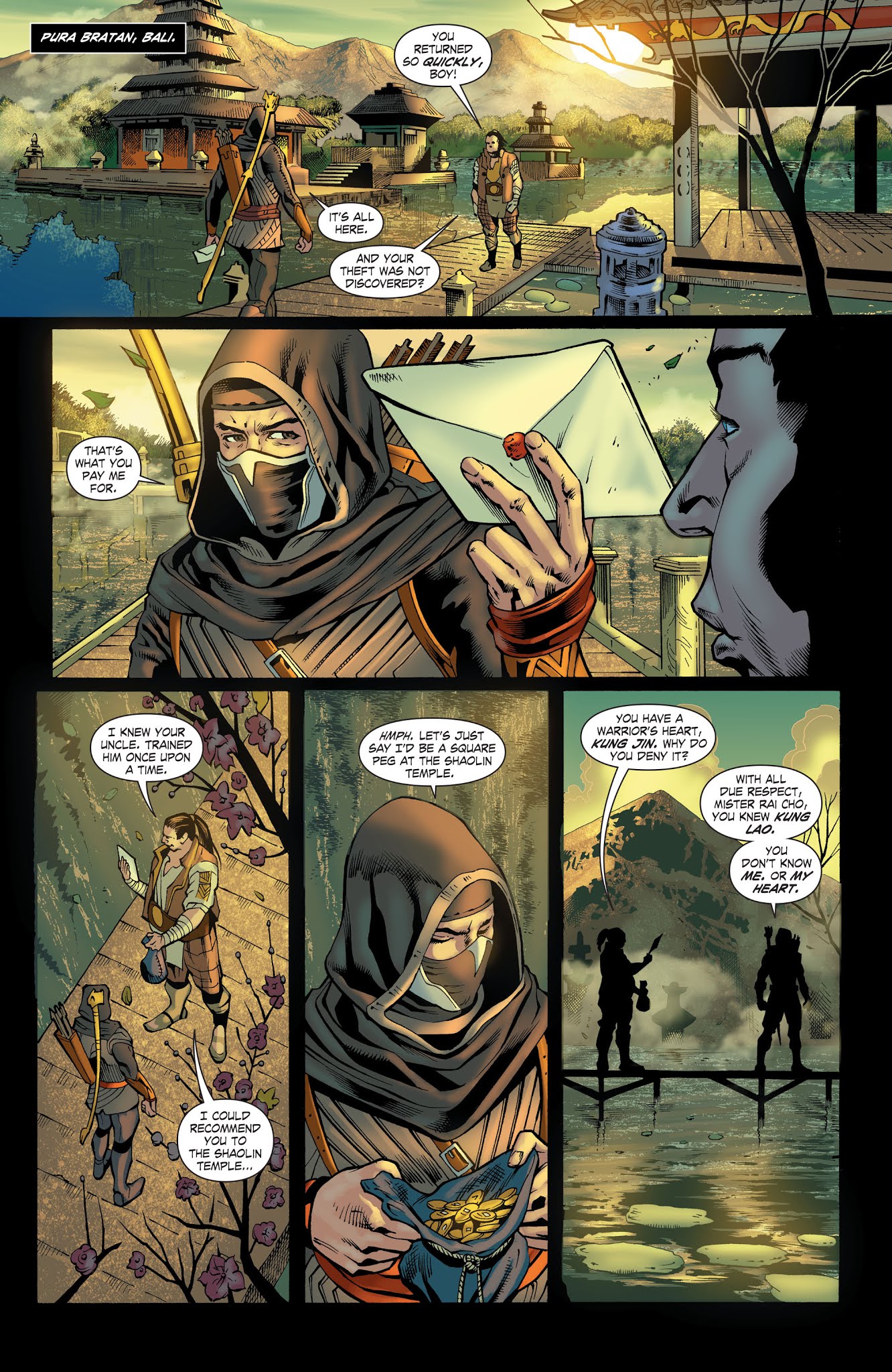 Read online Mortal Kombat X [I] comic -  Issue # _TPB 3 - 107
