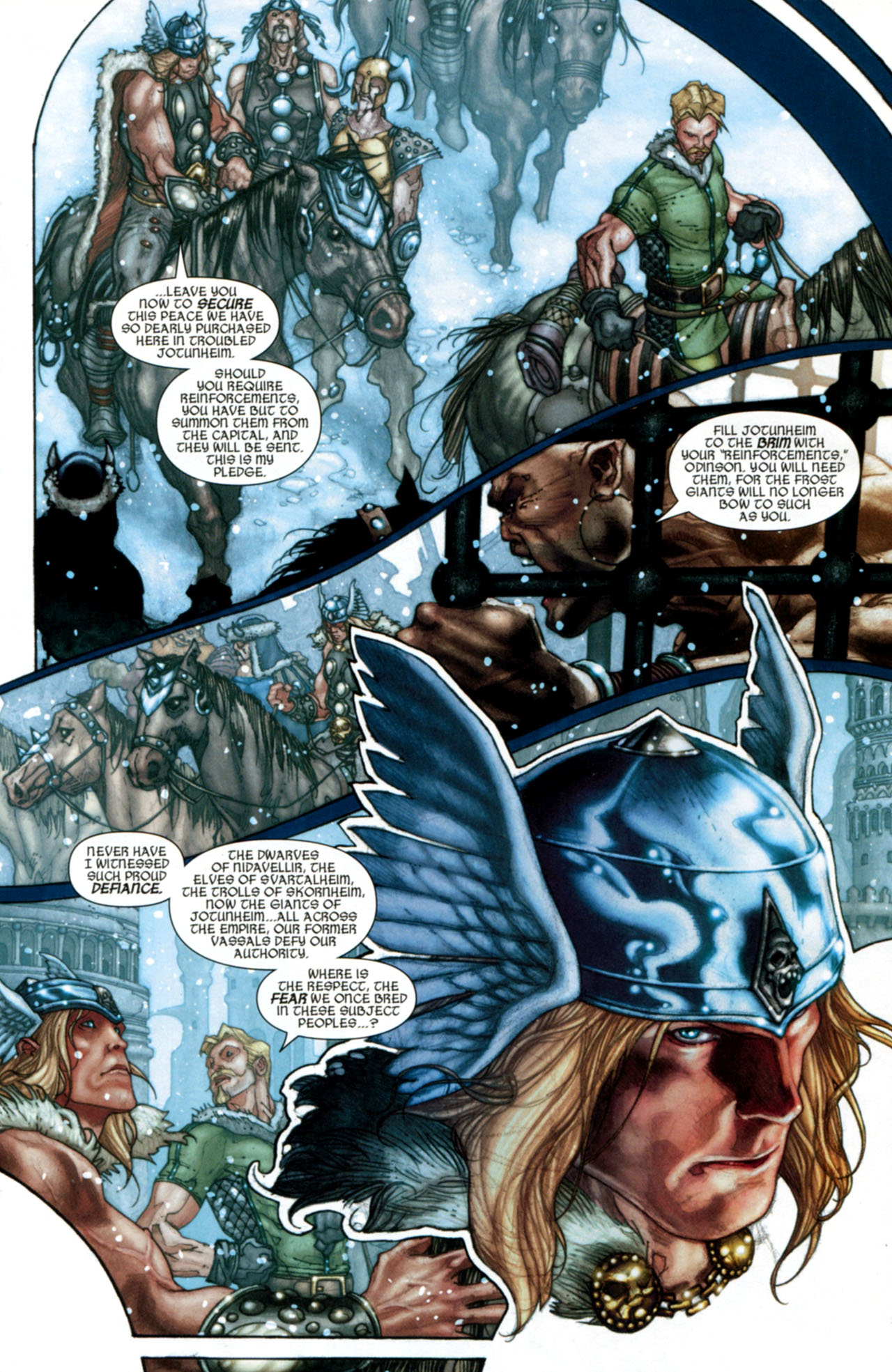 Read online Thor: For Asgard comic -  Issue #1 - 9