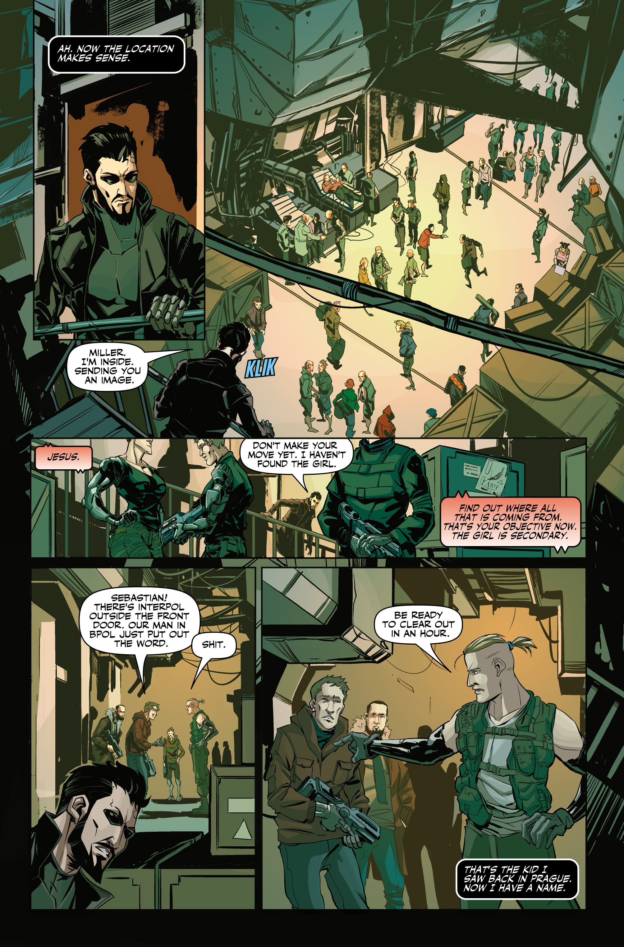 Read online Deus Ex: Children's Crusade comic -  Issue #2 - 18