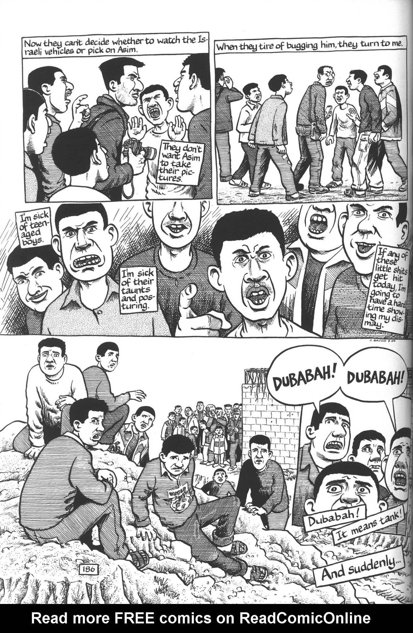Read online Footnotes in Gaza comic -  Issue # TPB - 205