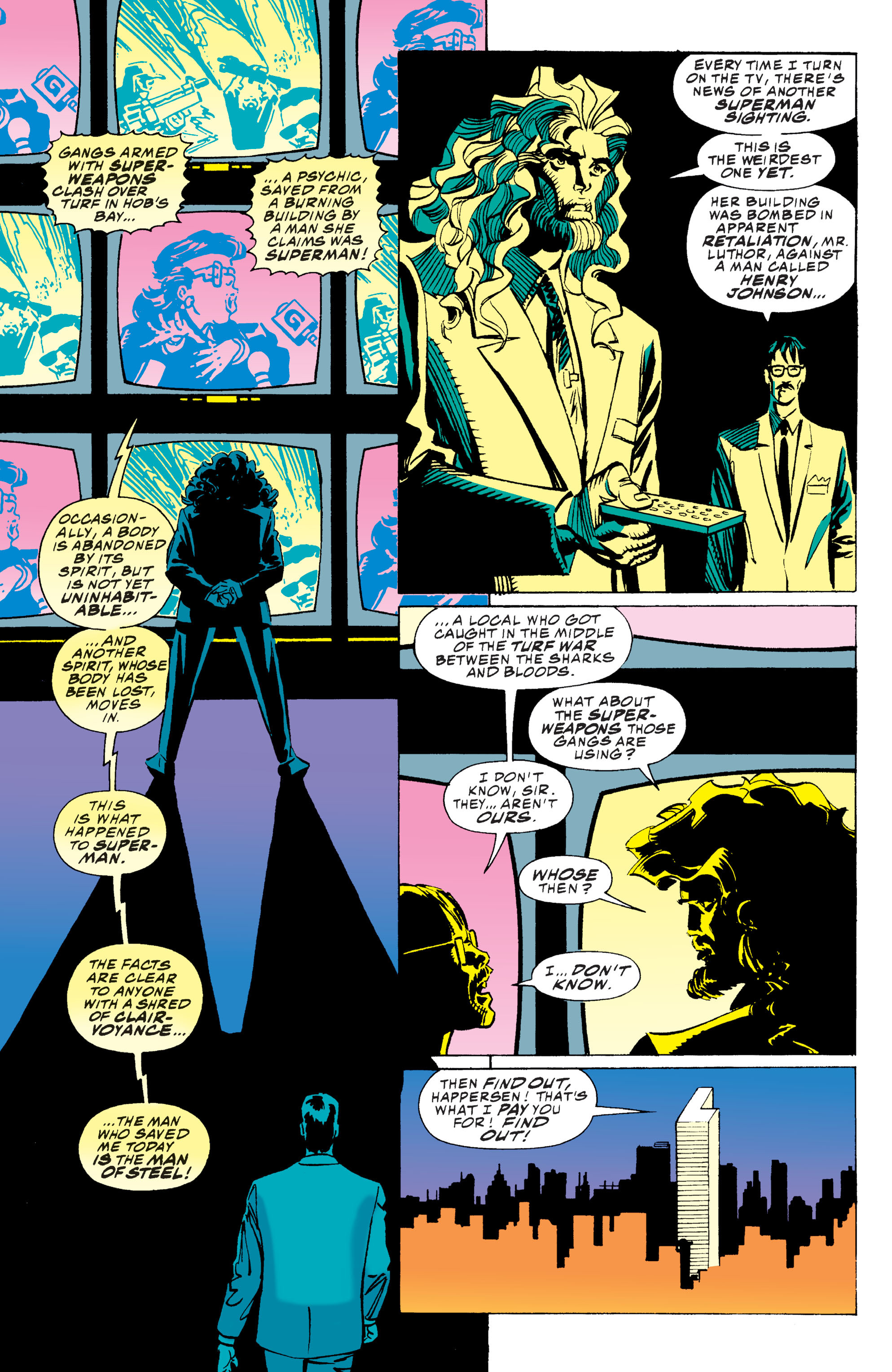 Read online Superman: The Death and Return of Superman Omnibus comic -  Issue # TPB (Part 7) - 4