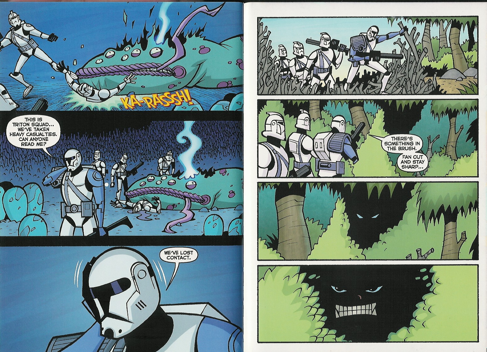 Read online Star Wars: Clone Wars Adventures comic -  Issue # TPB 4 - 47