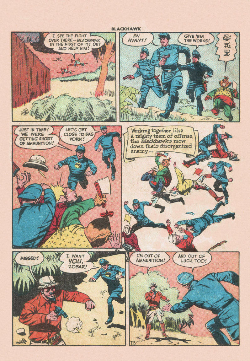 Read online Blackhawk (1957) comic -  Issue #12 - 48