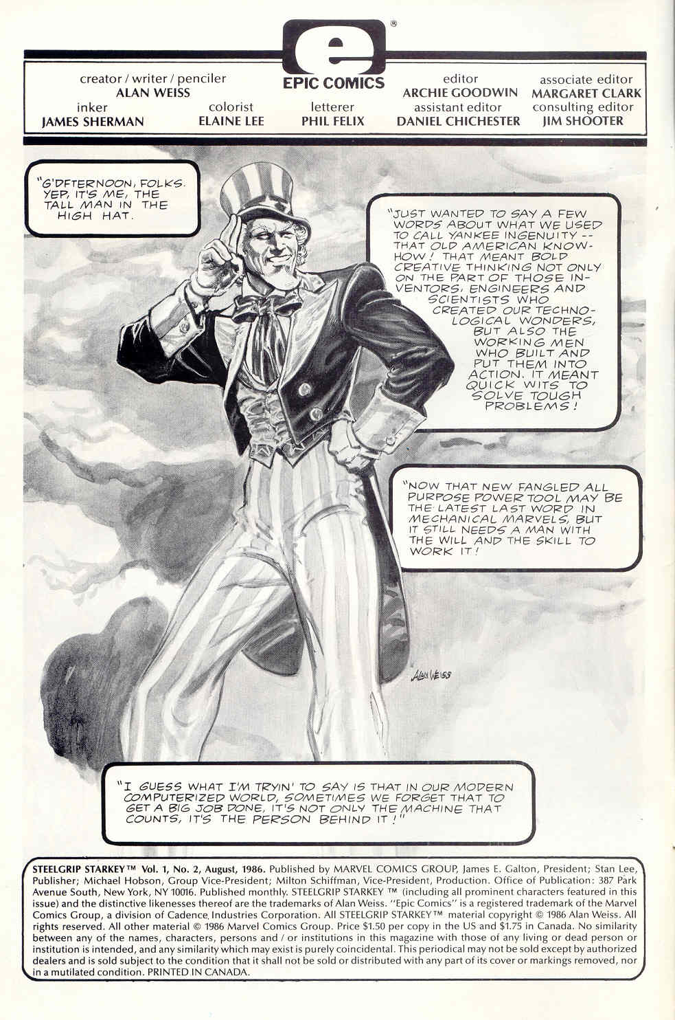 Read online Steelgrip Starkey comic -  Issue #2 - 2