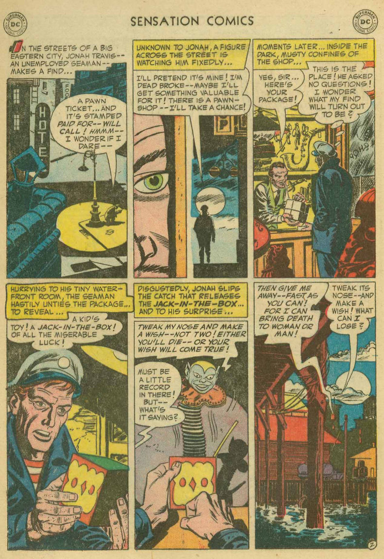 Read online Sensation (Mystery) Comics comic -  Issue #107 - 4