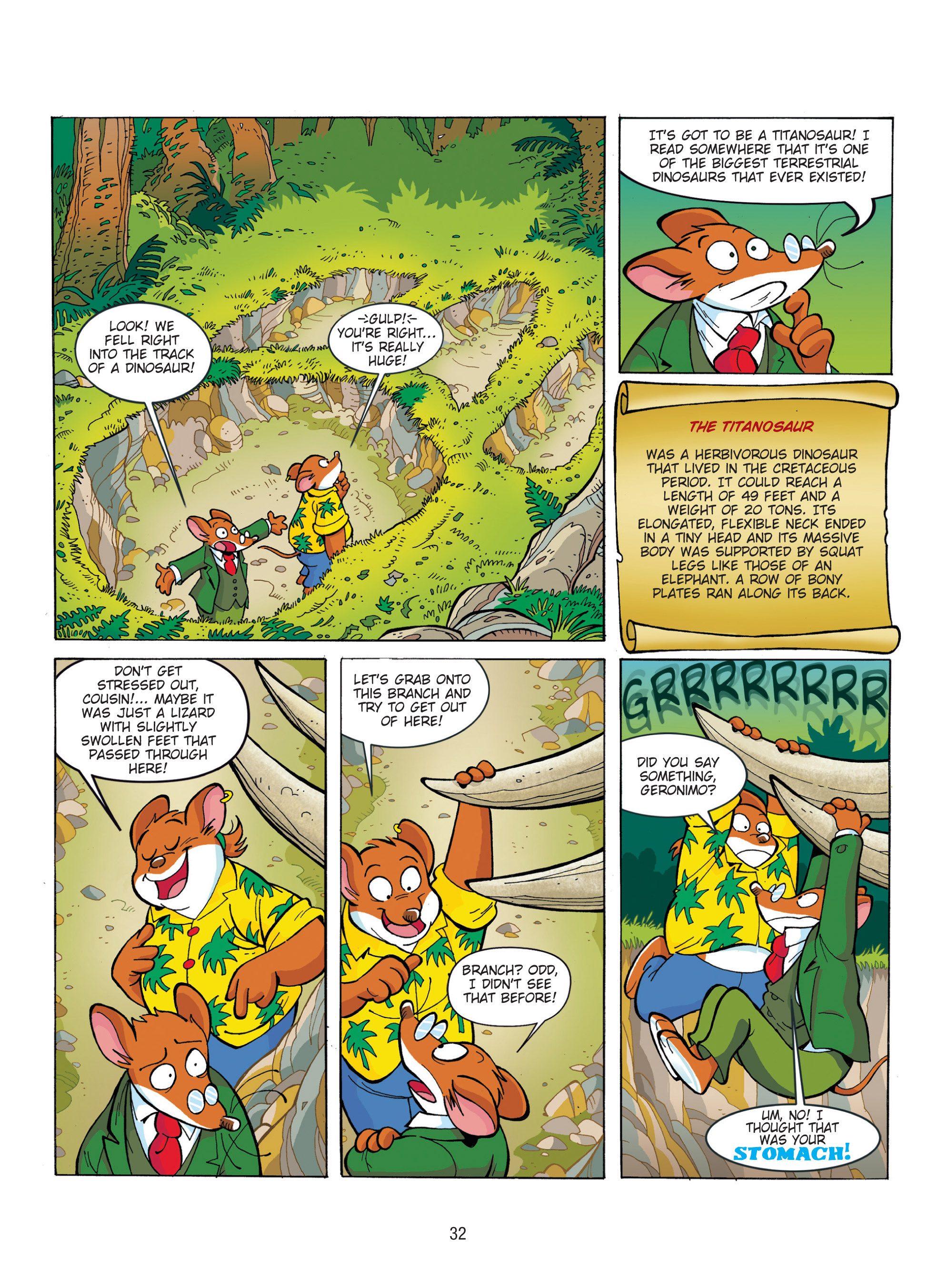 Read online Geronimo Stilton comic -  Issue # TPB 7 - 32