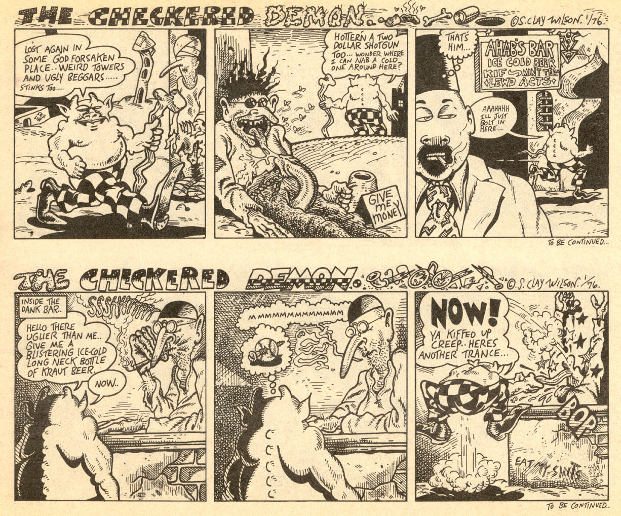 Read online The Checkered Demon comic -  Issue #1 - 4