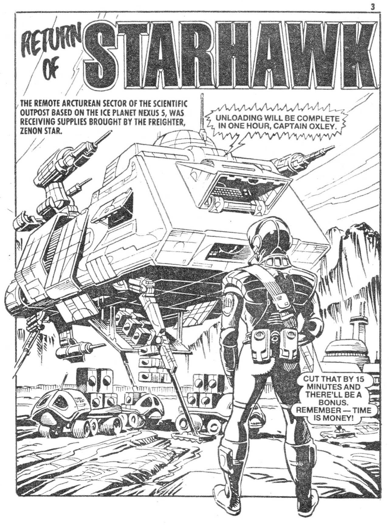 Read online Starblazer comic -  Issue #201 - 4