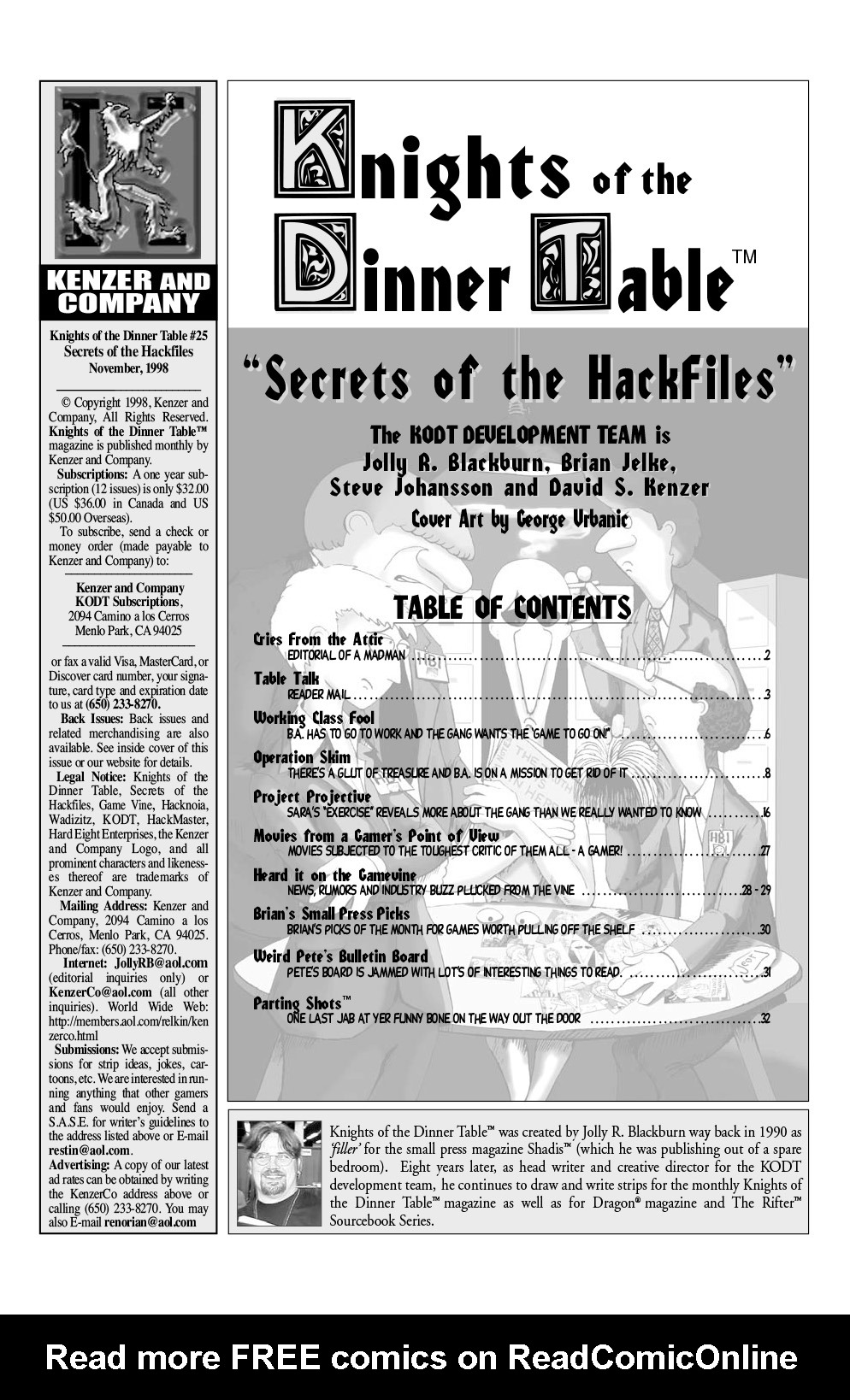 Read online Knights of the Dinner Table comic -  Issue #25 - 3