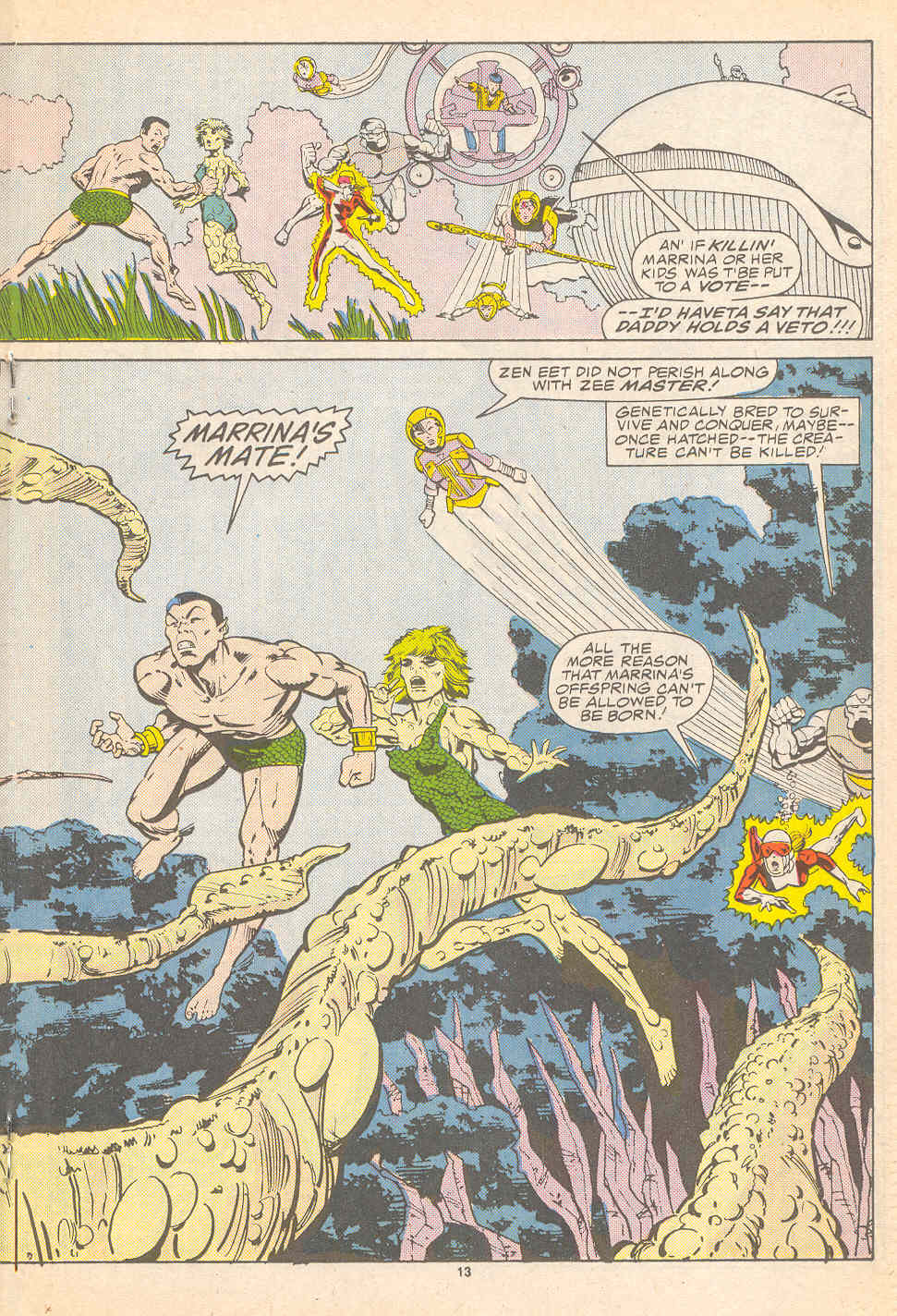 Read online Alpha Flight (1983) comic -  Issue #40 - 14