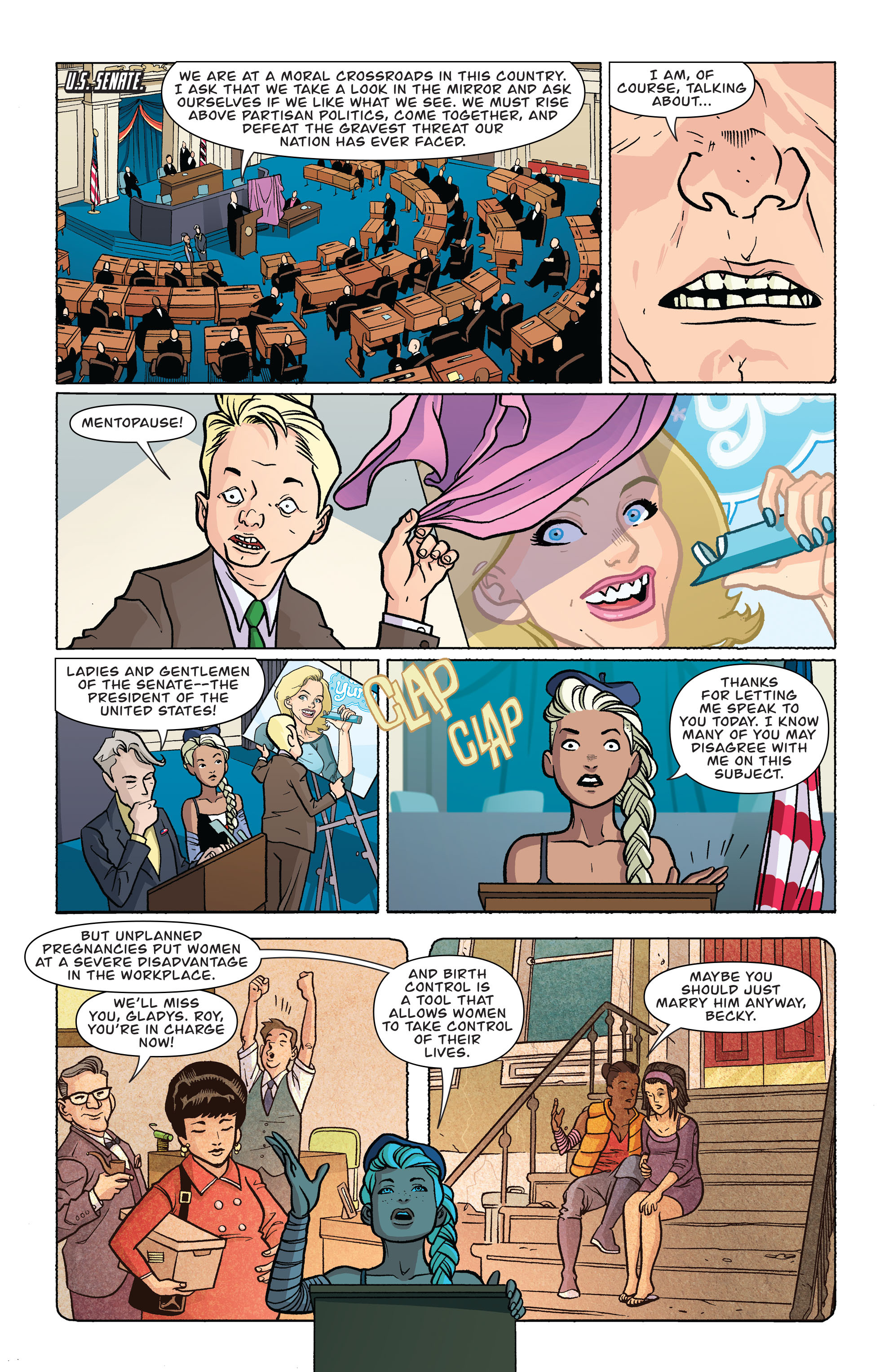 Read online Catwoman: Election Night comic -  Issue # Full - 37