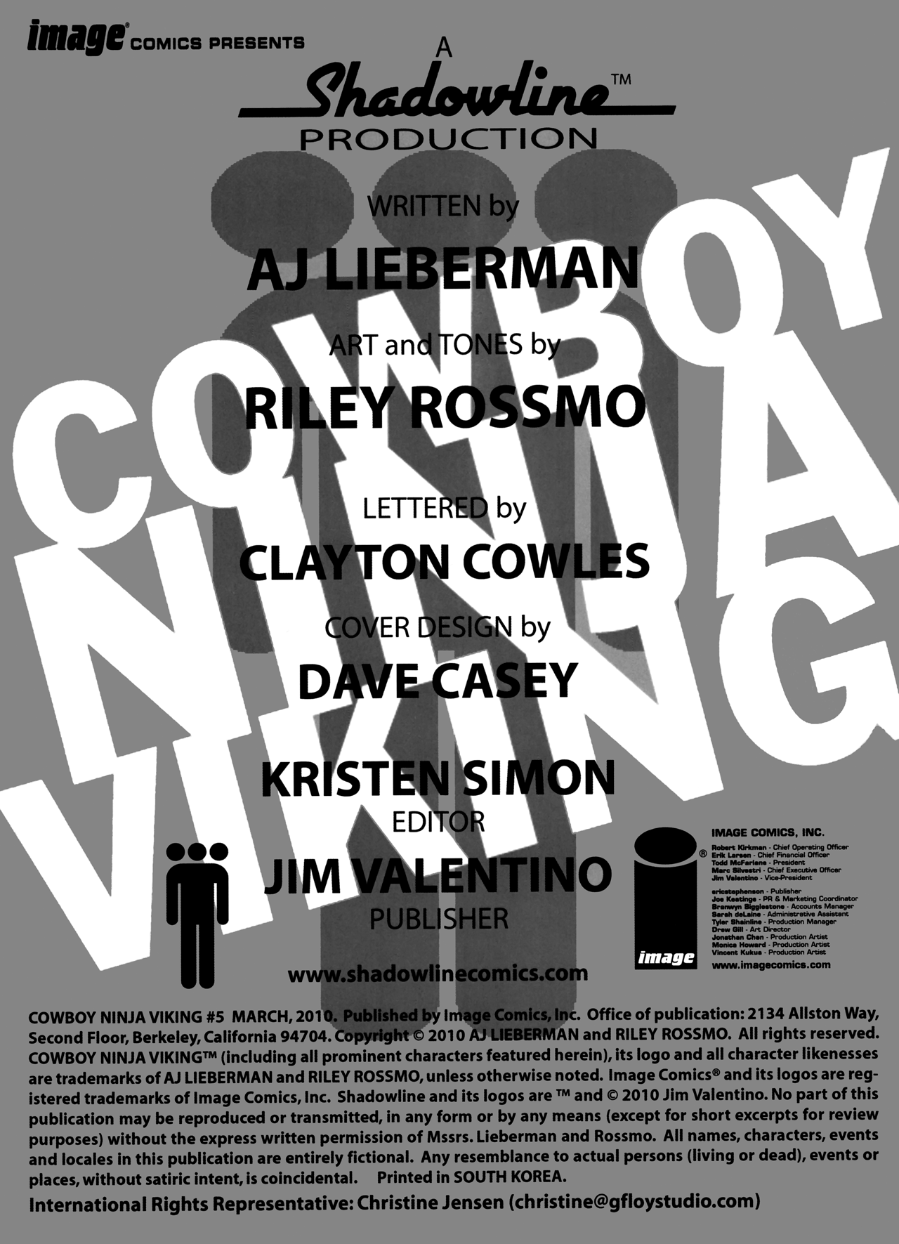 Read online Cowboy Ninja Viking comic -  Issue #5 - 2