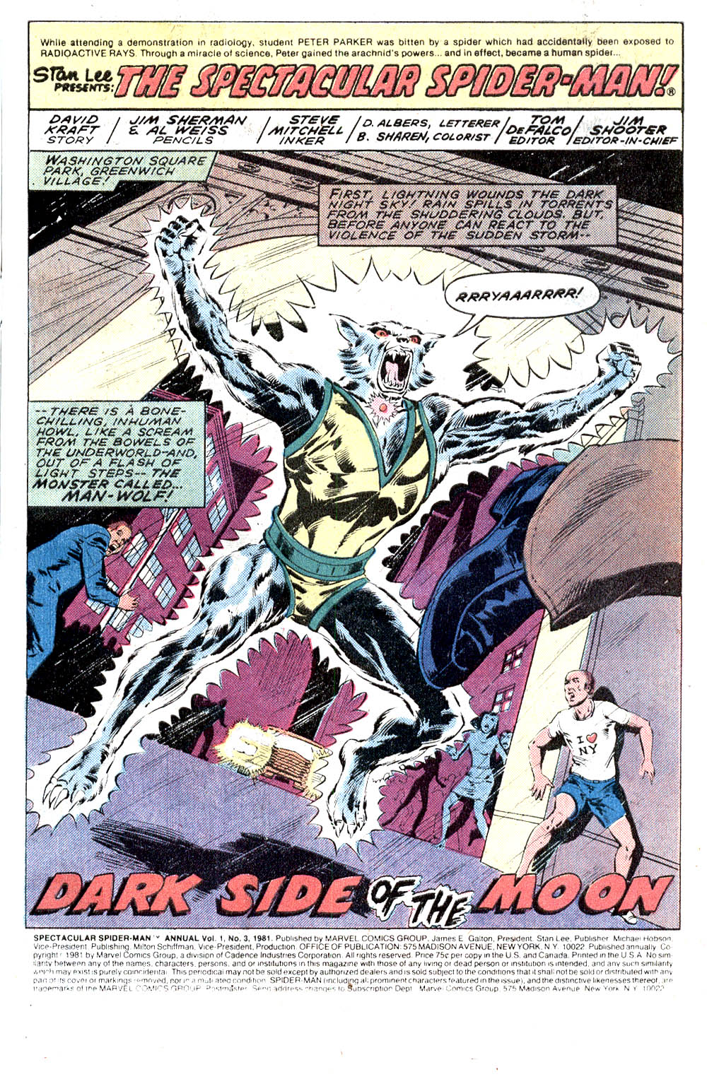 Read online The Spectacular Spider-Man (1976) comic -  Issue # Annual 3 - 2