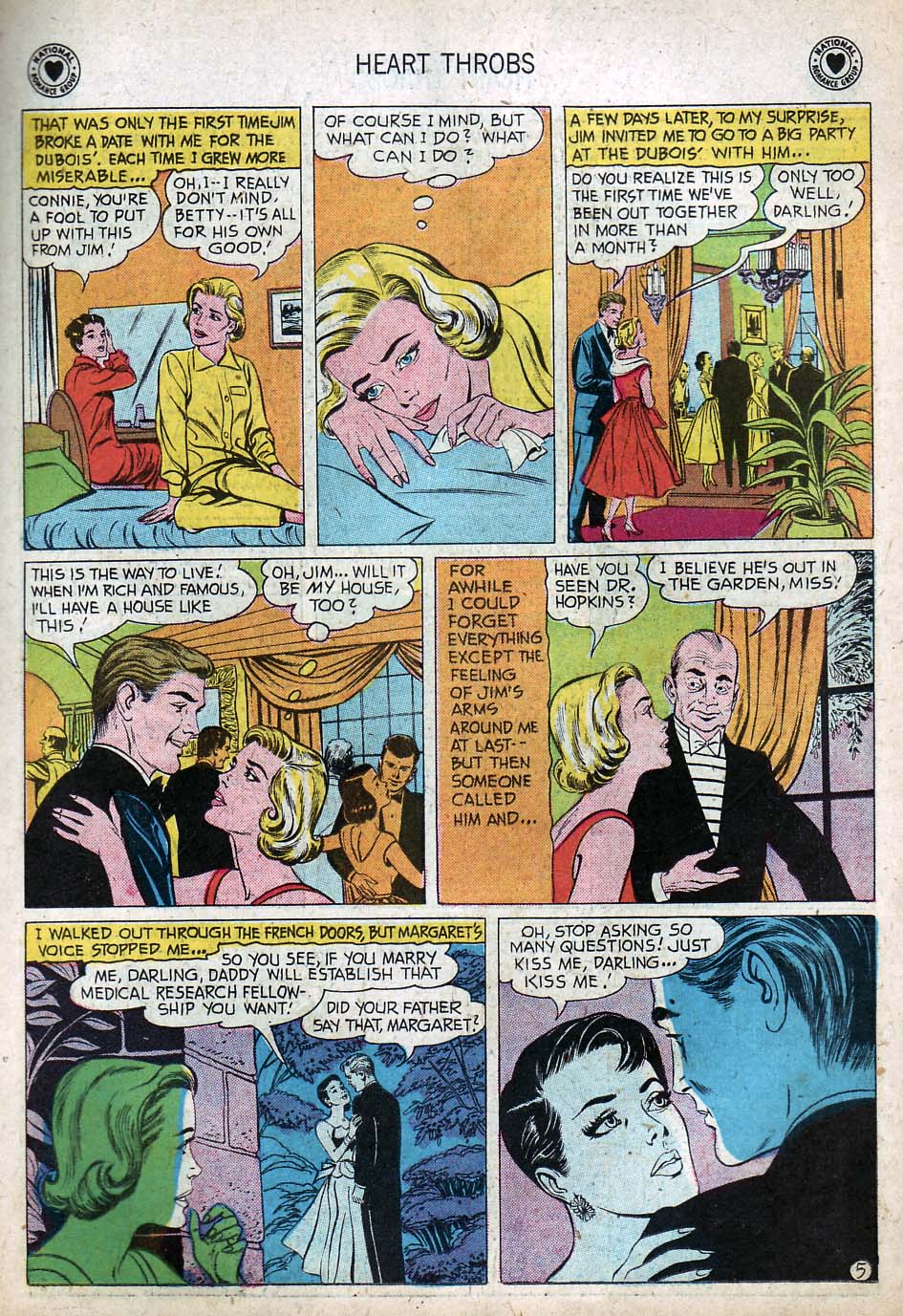 Read online Heart Throbs comic -  Issue #54 - 15