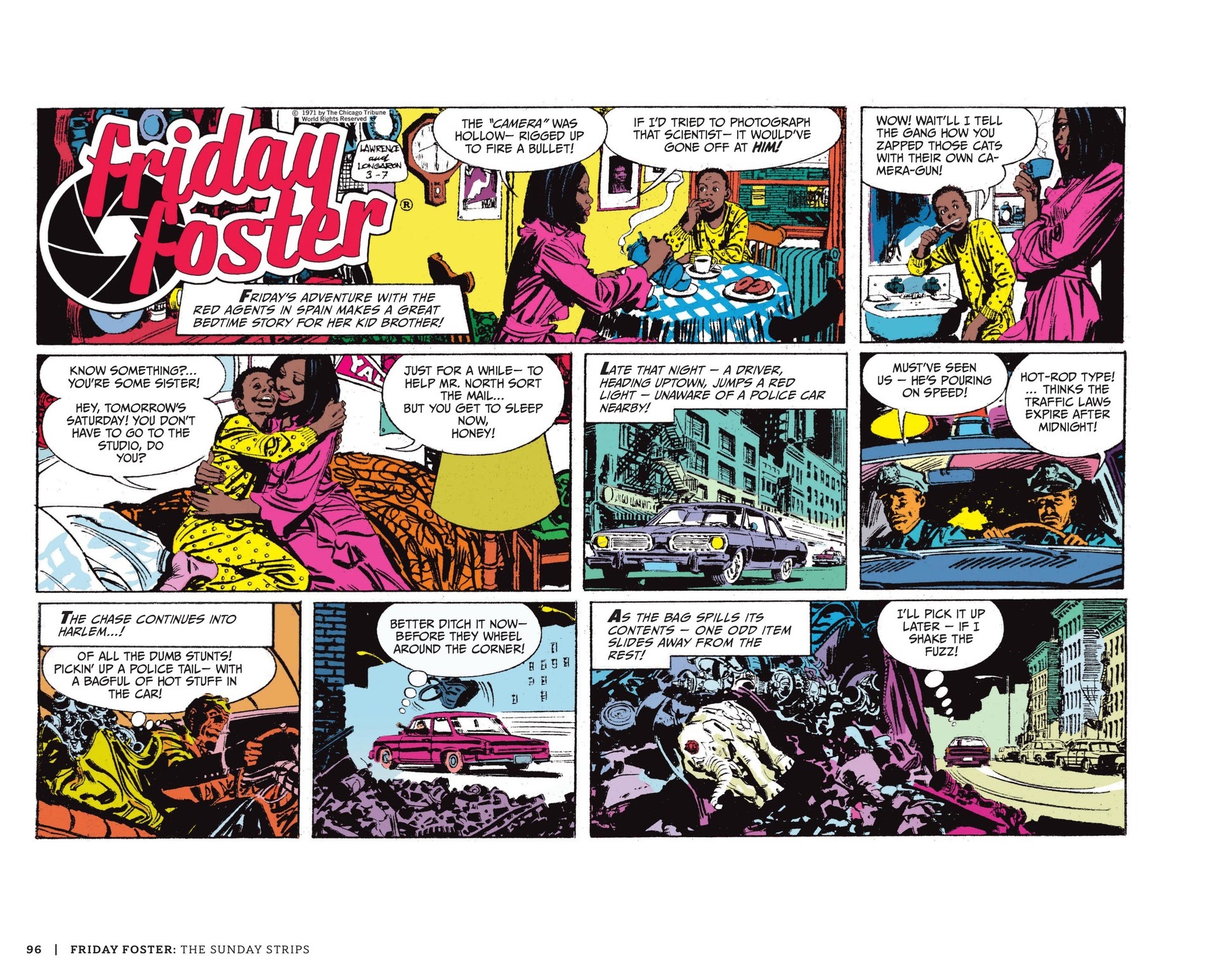 Read online Friday Foster: The Sunday Strips comic -  Issue # TPB (Part 1) - 97