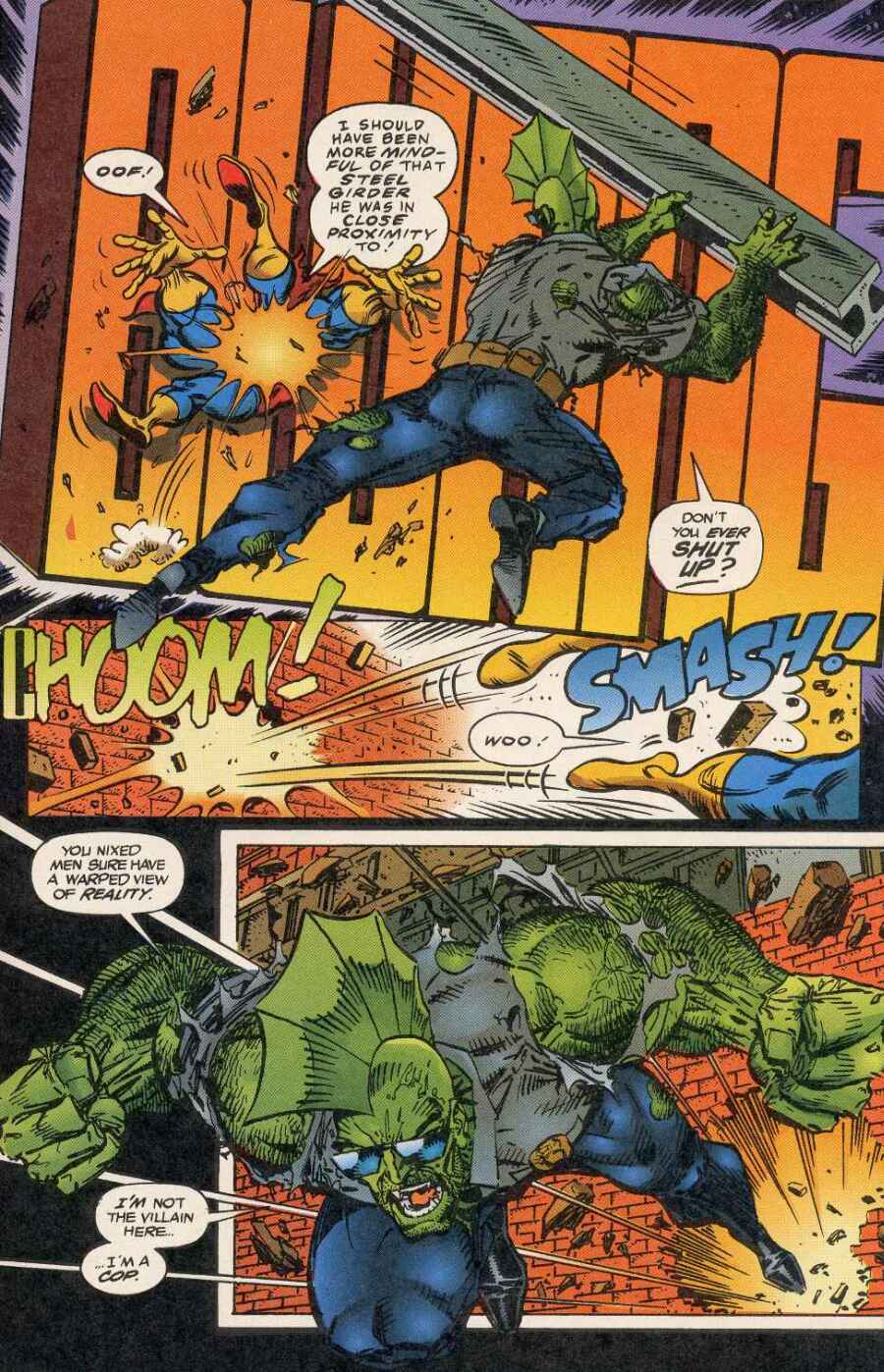 Read online Savage Dragon vs. Savage Megaton Man comic -  Issue # Full - 17