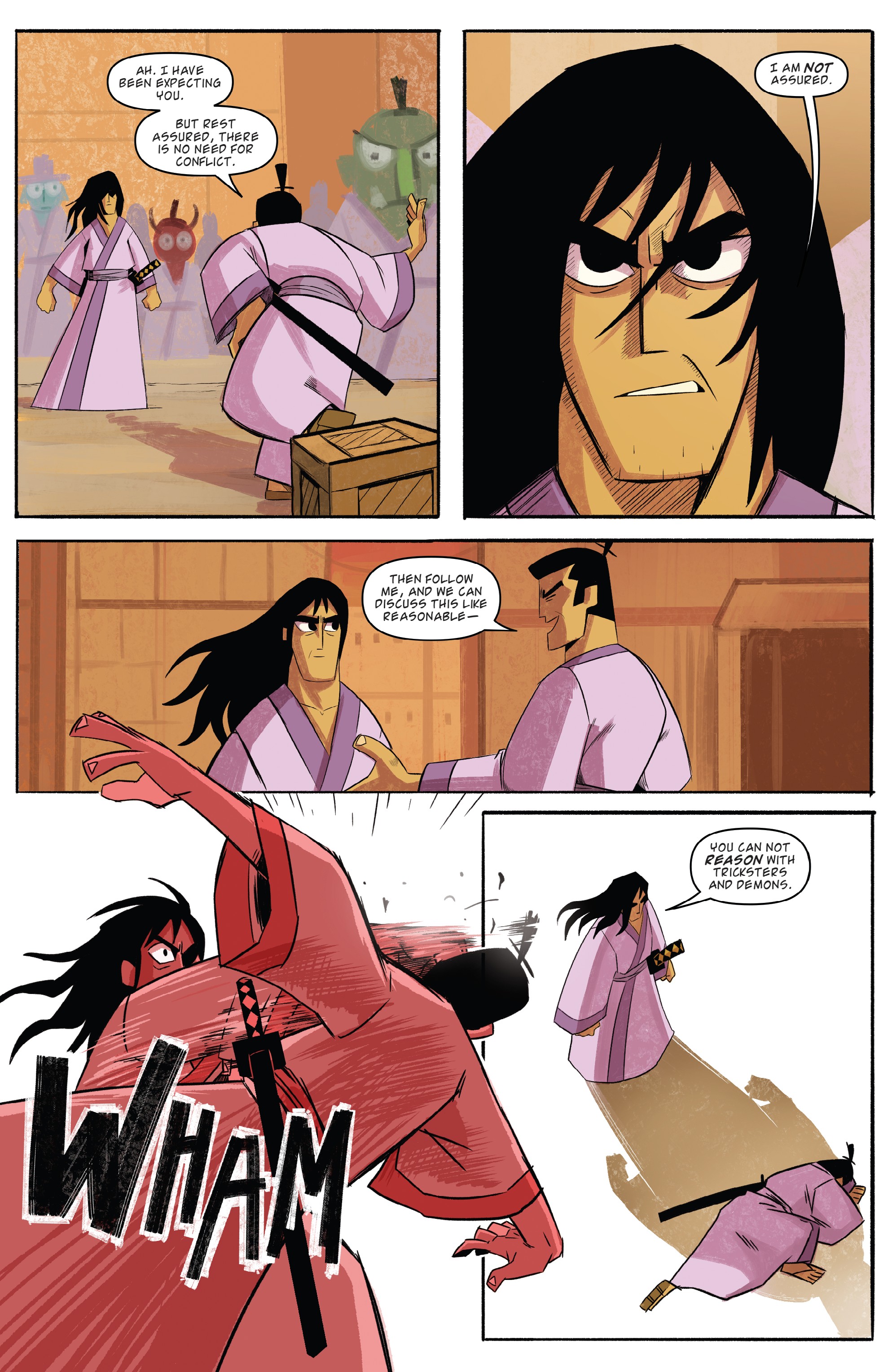 Read online Samurai Jack: Lost Worlds comic -  Issue #1 - 7