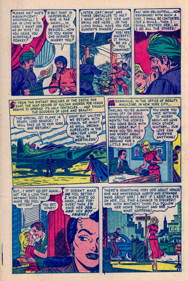 Read online Venus (1948) comic -  Issue #12 - 5