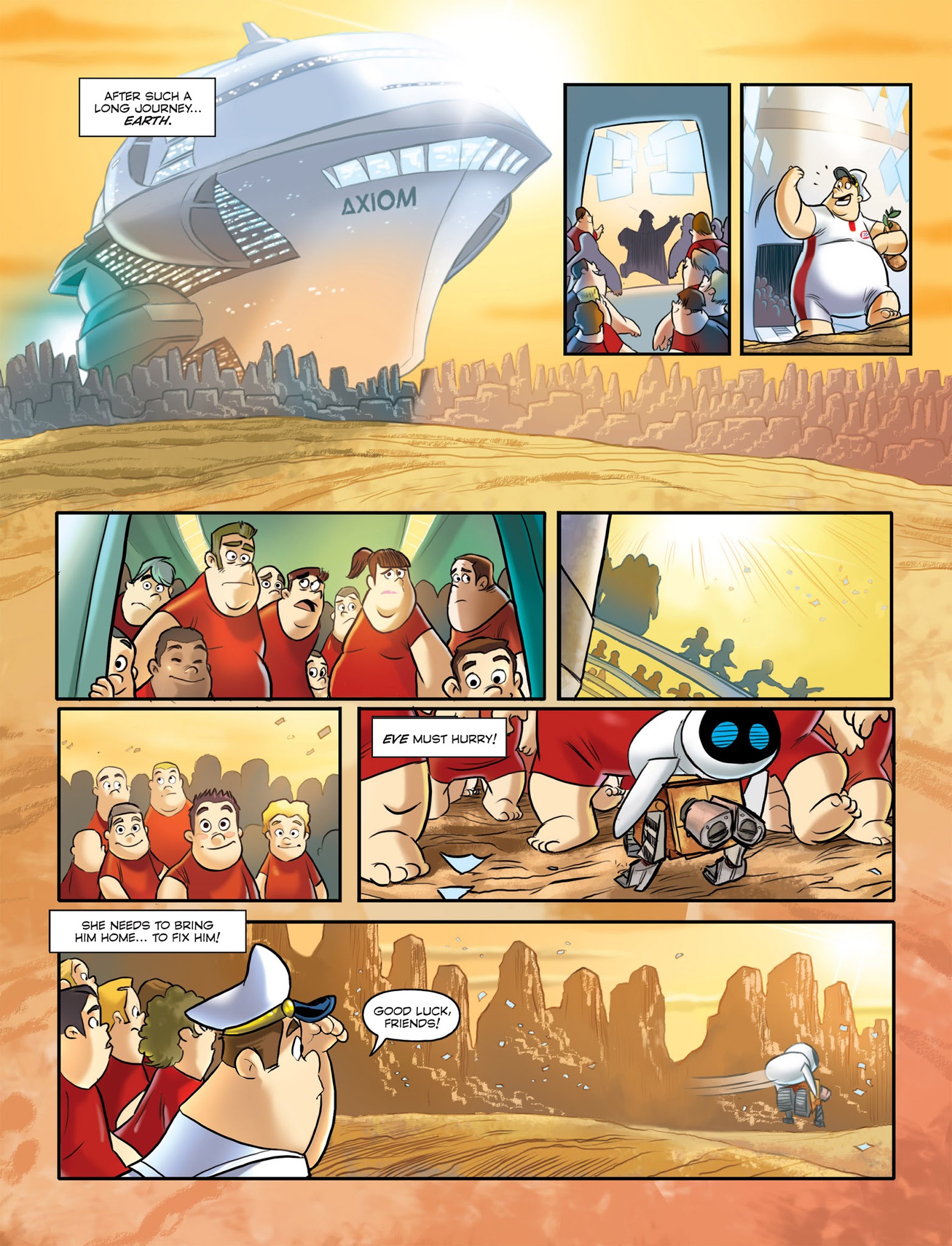 Read online WALL-E comic -  Issue # Full - 46