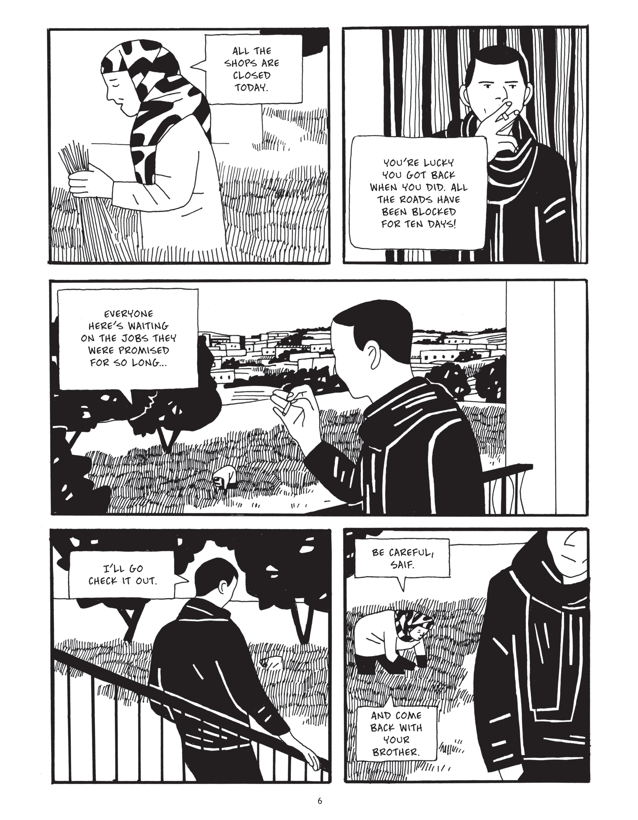 Read online After the Spring: A Story of Tunisian Youth comic -  Issue # TPB - 7