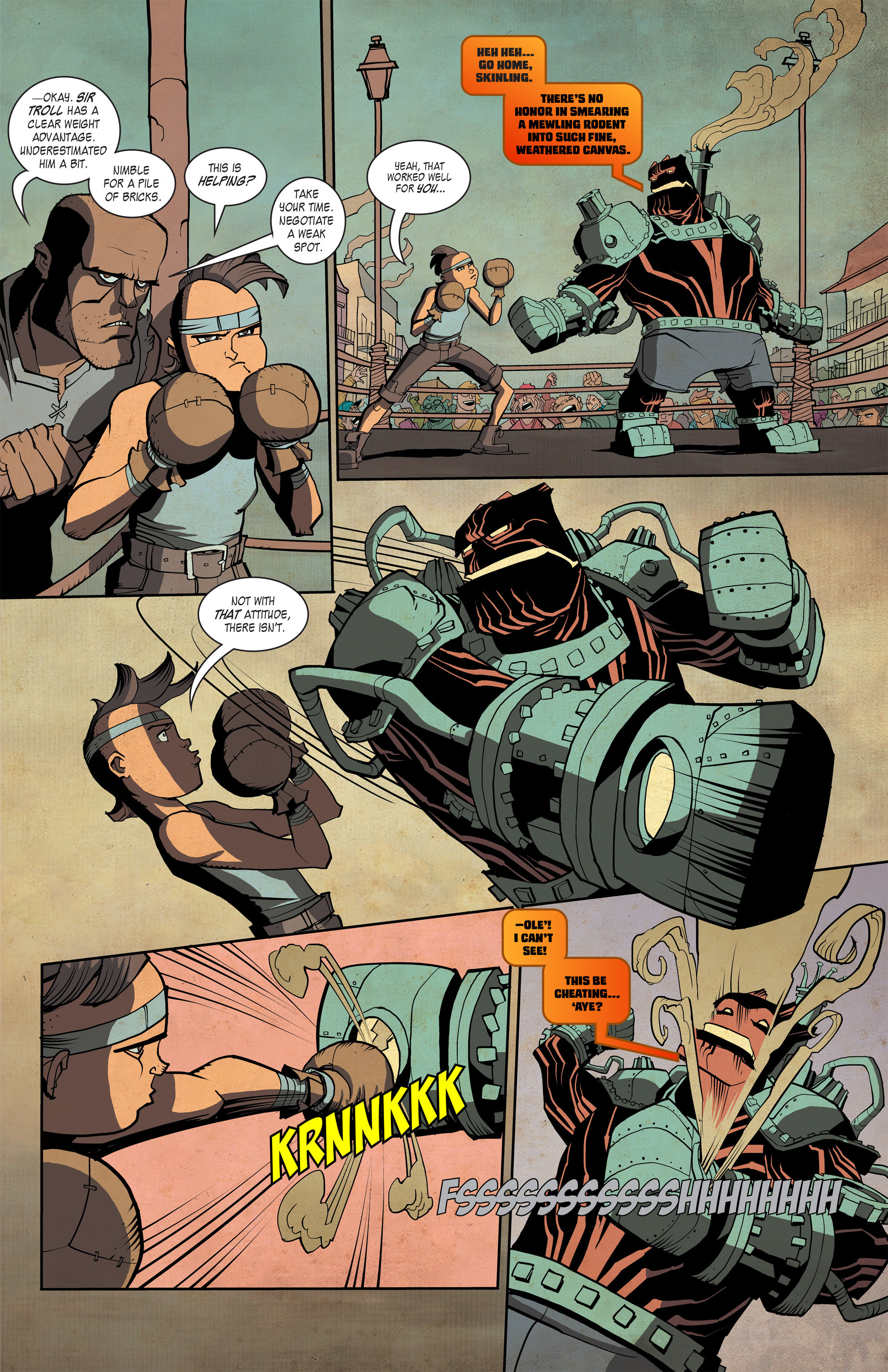 Read online Kings and Canvas comic -  Issue #2 - 6