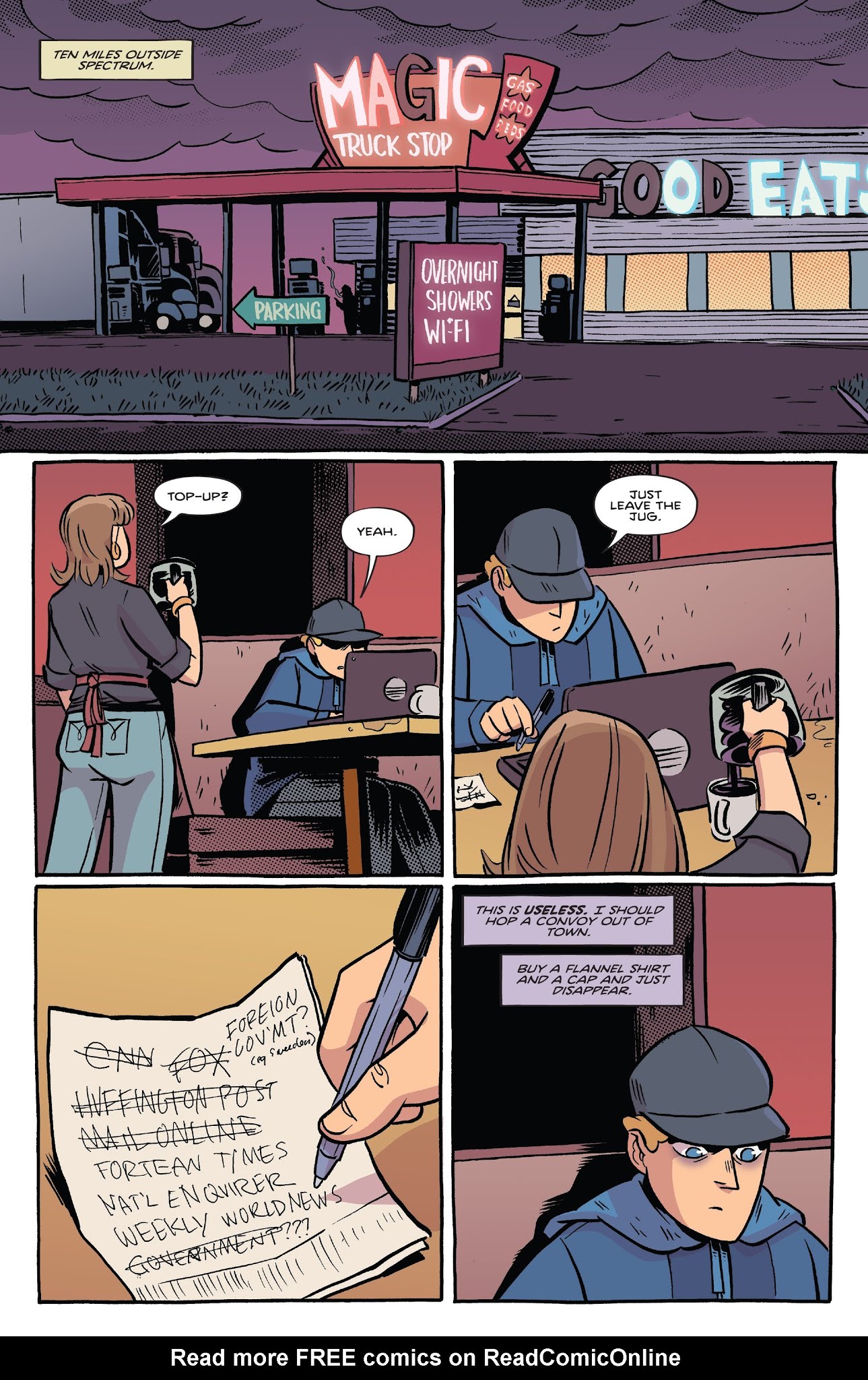 Read online By Night comic -  Issue #6 - 8