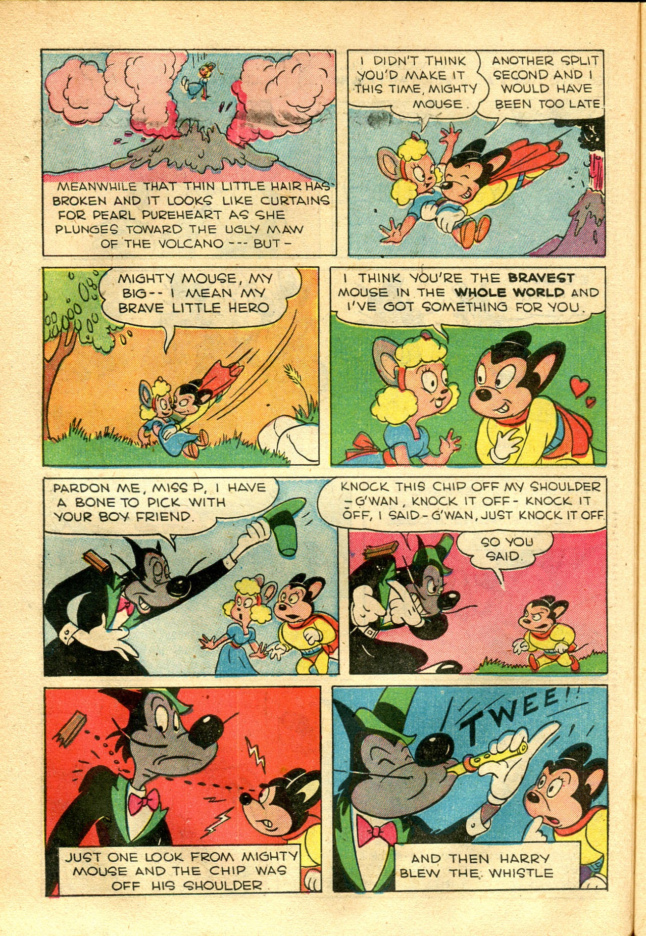 Read online Paul Terry's Mighty Mouse Comics comic -  Issue #14 - 5