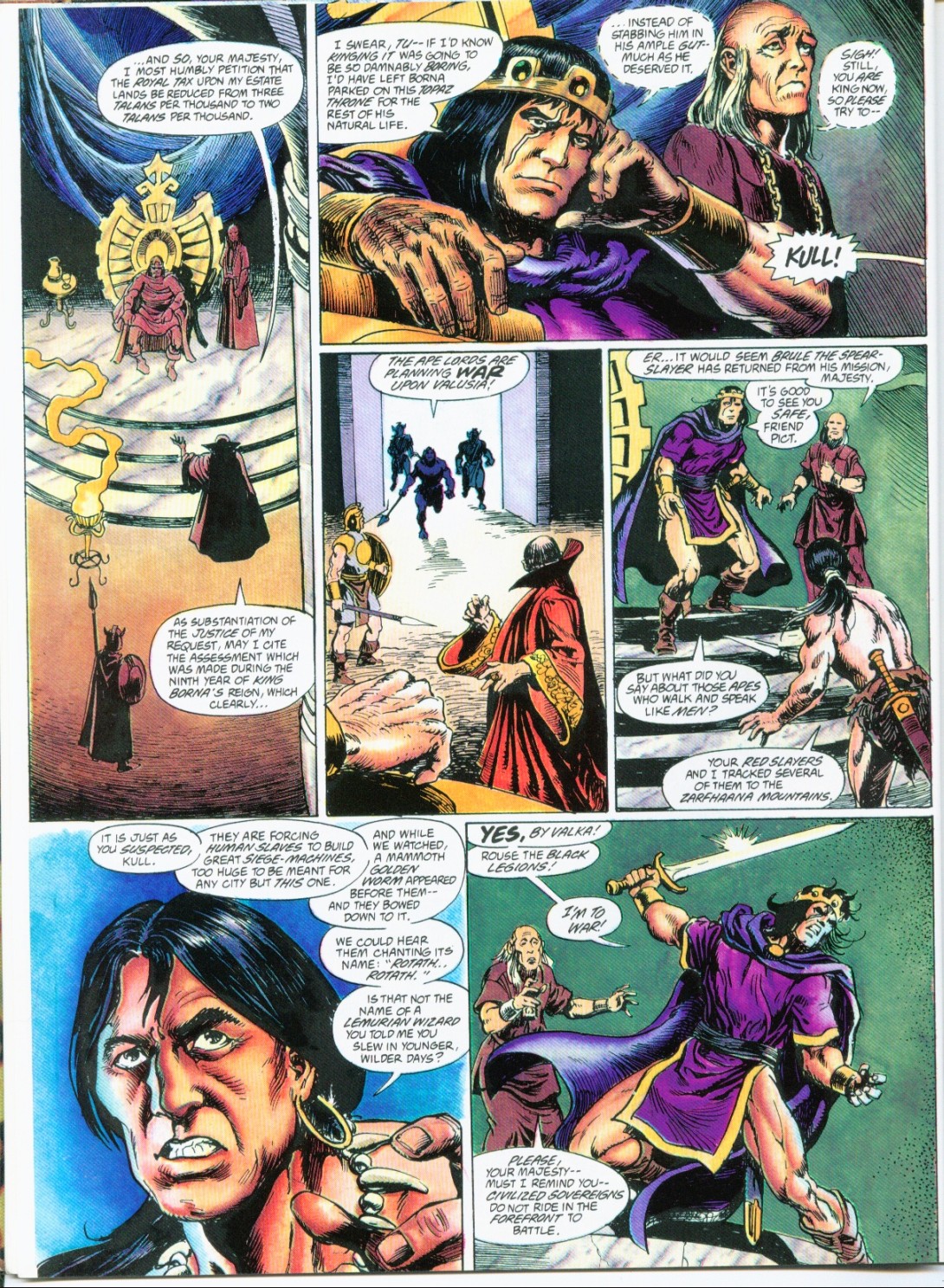 Read online Marvel Graphic Novel comic -  Issue #73 - Conan - The Ravagers Out of Time - 33