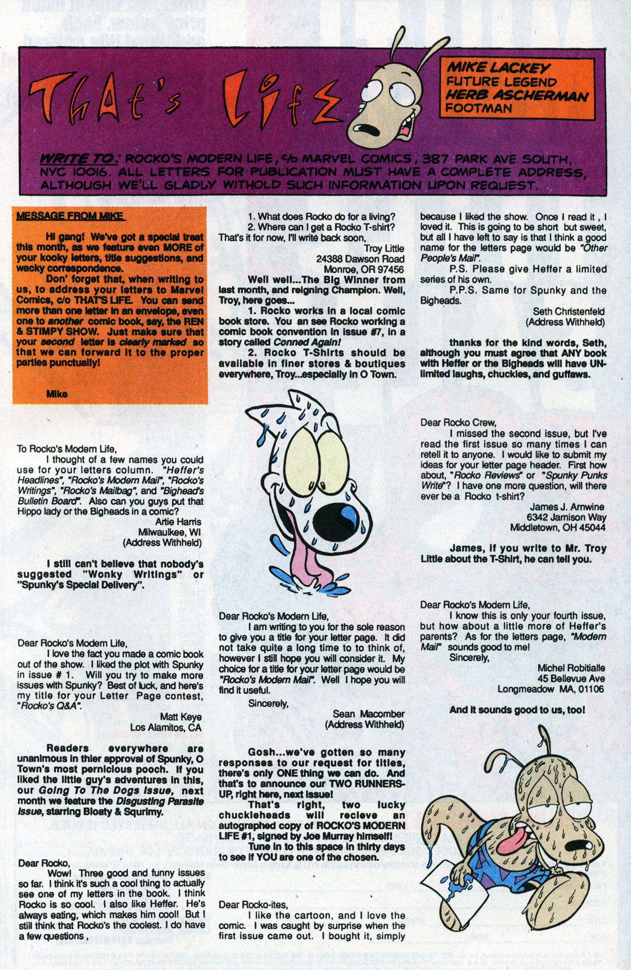 Read online Rocko's Modern Life comic -  Issue #5 - 43