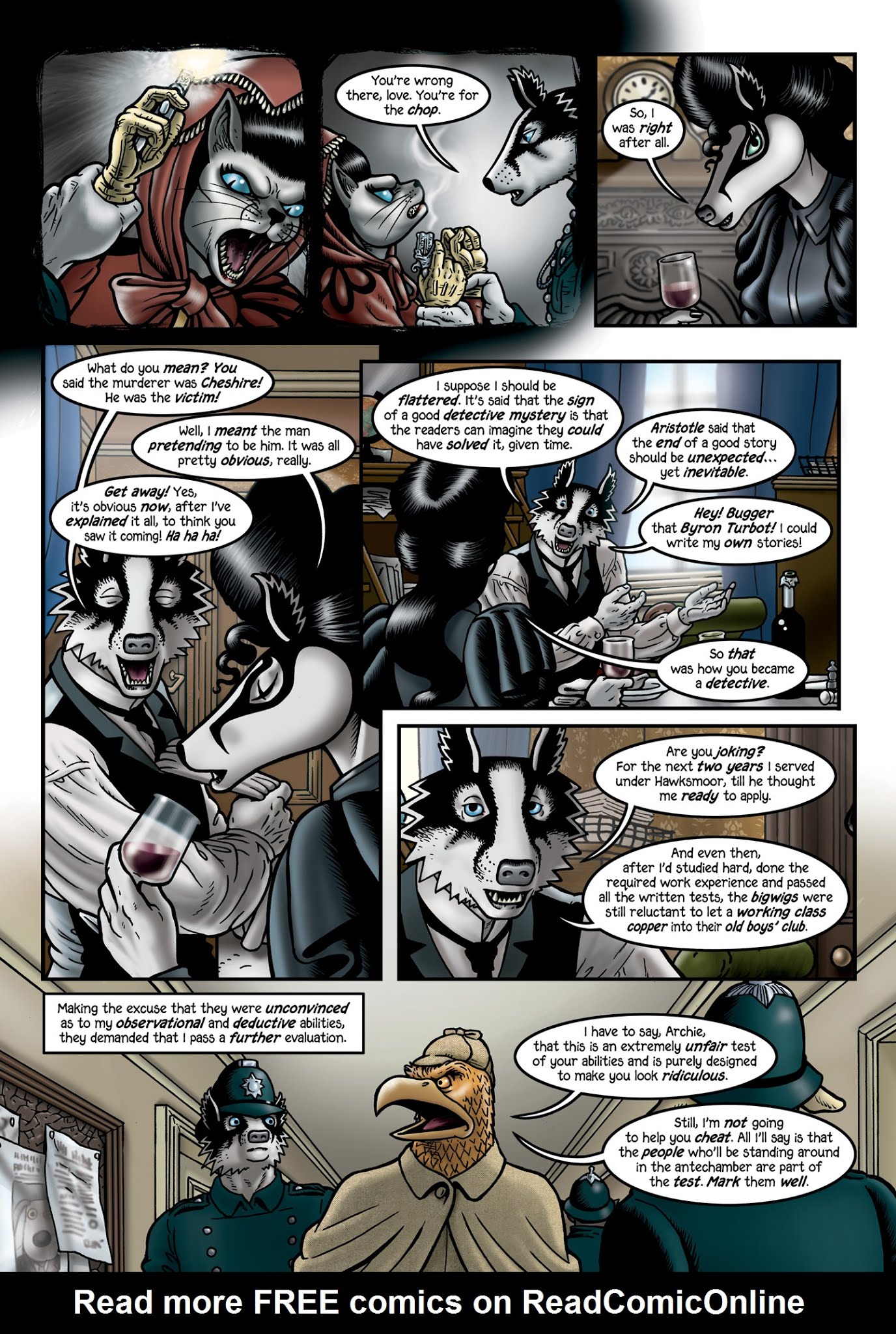 Read online Grandville Force Majeur comic -  Issue # TPB (Part 1) - 57